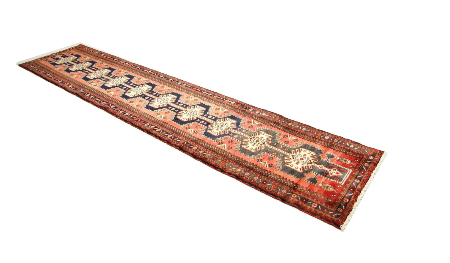 Perserteppich - Nomadic 385 x 84 cm - rot - Image 3