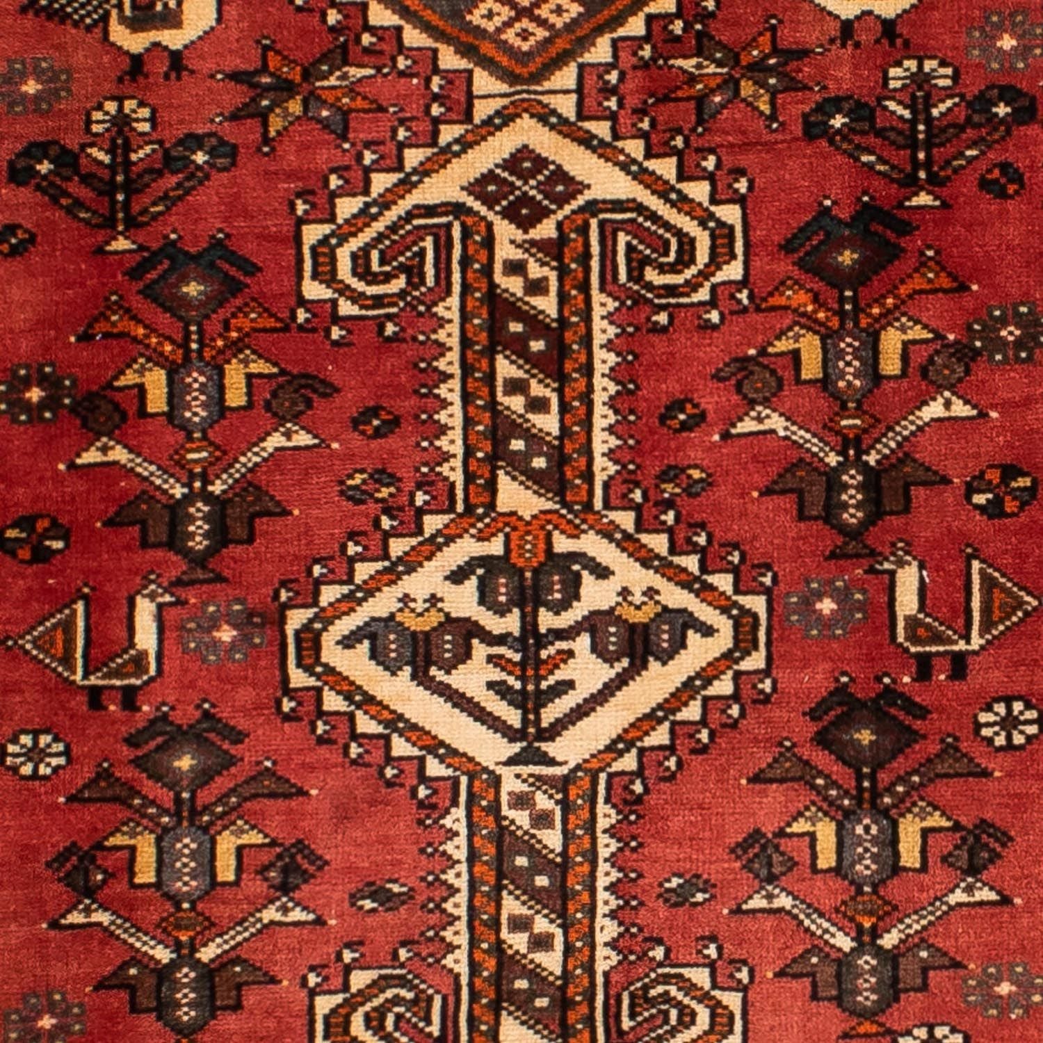 Perserteppich - Nomadic 393 x 115 cm - hellrot - Image 2
