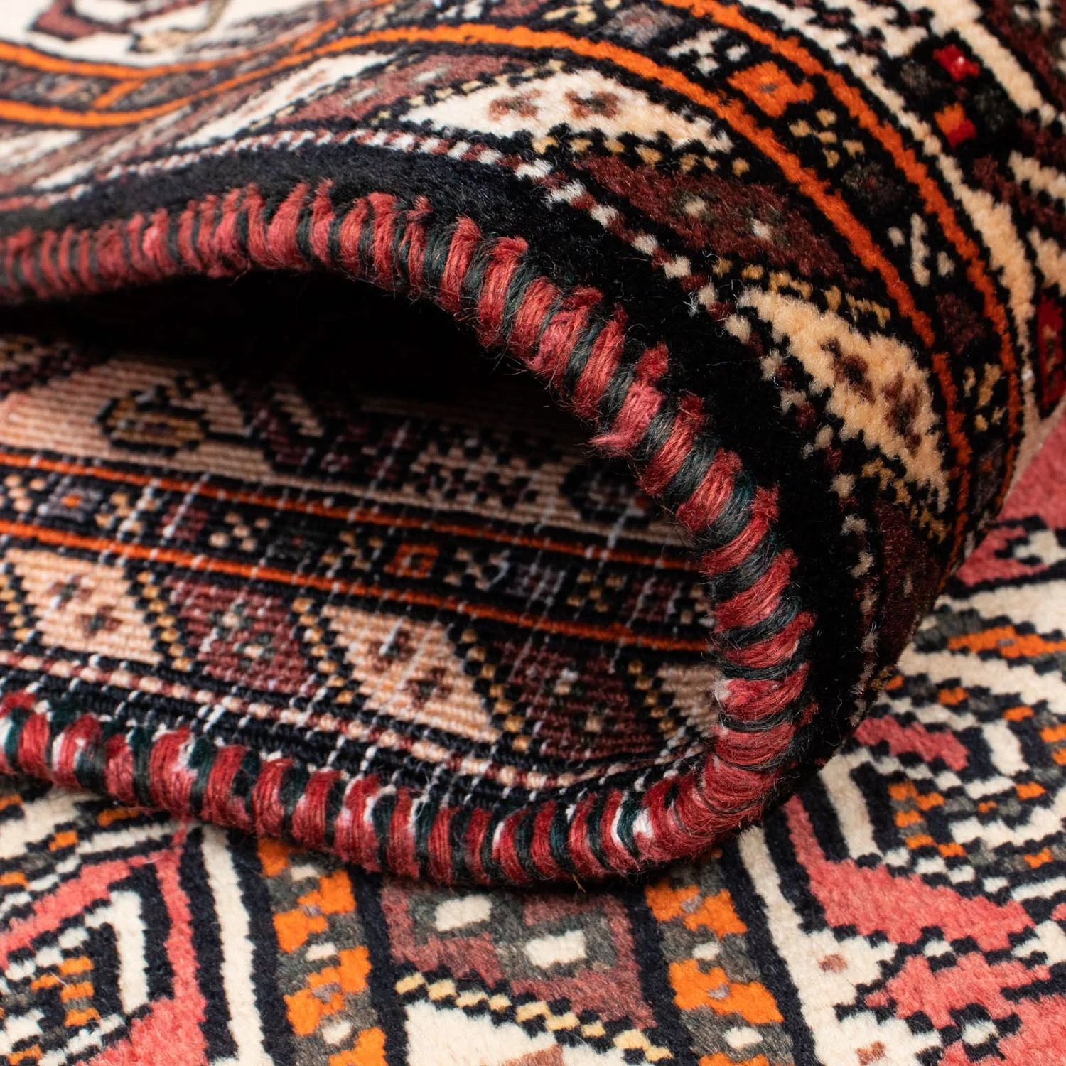 Perserteppich - Nomadic 393 x 115 cm - hellrot - Image 4