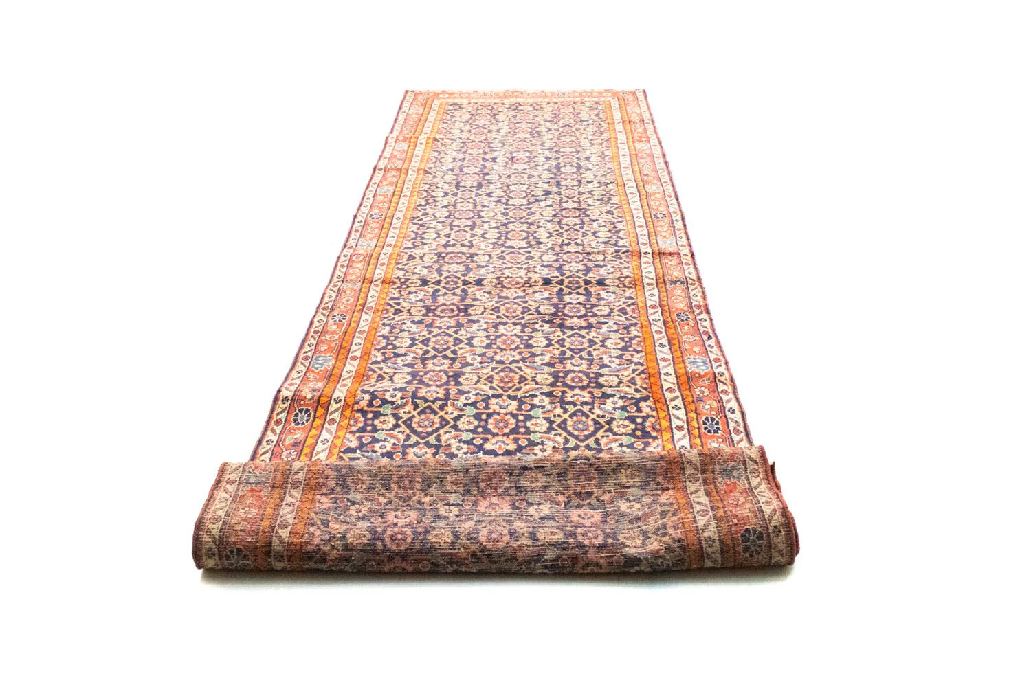 Perserteppich - Nomadic 400 x 108 cm - blau - Image 5