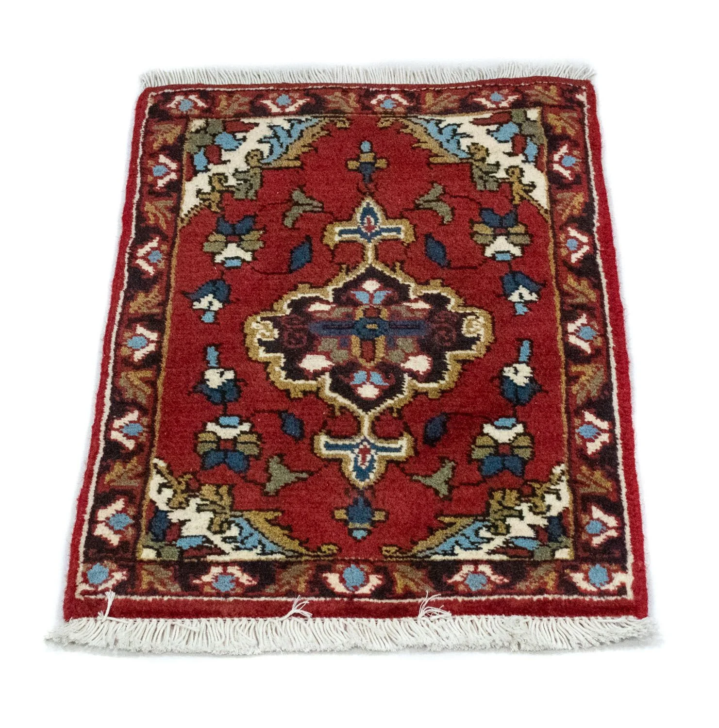 Perserteppich - Nomadic 54 x 40 cm - rost - Image 5