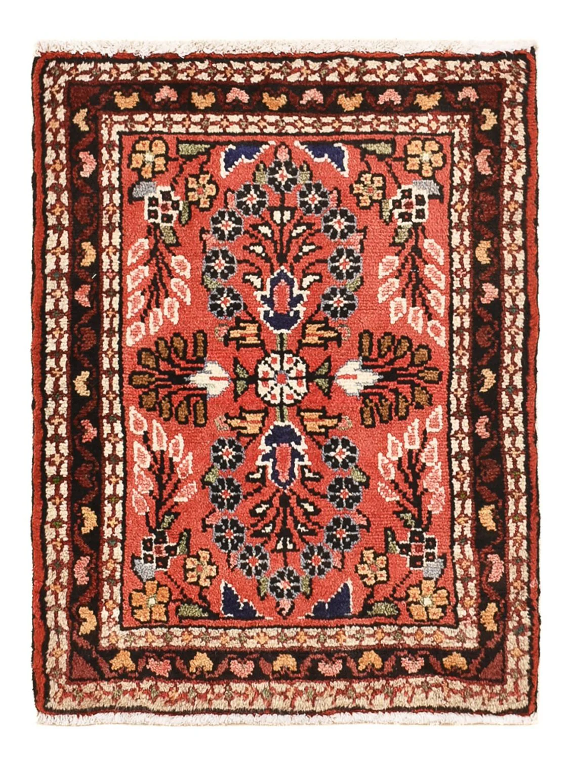 Perserteppich - Nomadic - 62 x 47 cm - hellrot