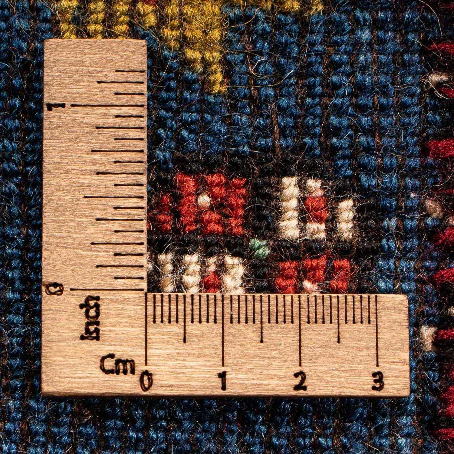 Perserteppich - Nomadic 70 x 68 cm - dunkelblau - Image 6