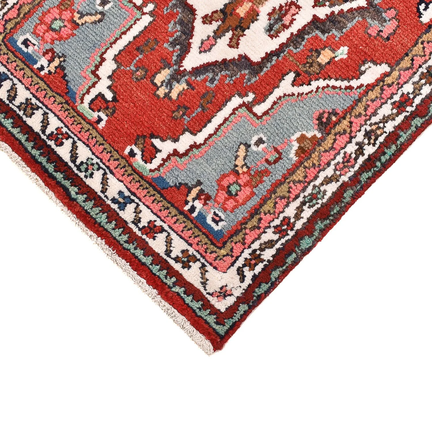 Perserteppich - Nomadic - 90 x 58 cm - rot - Image 2