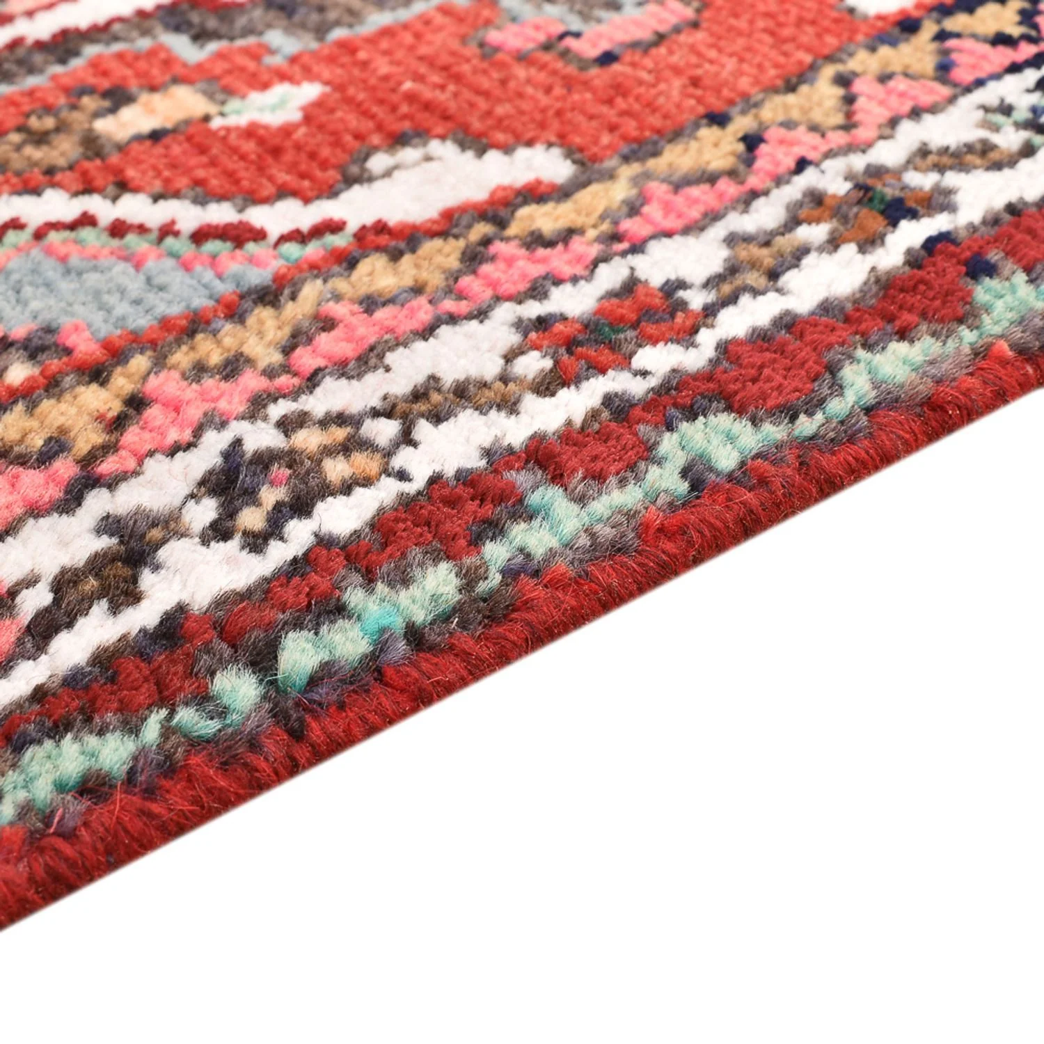 Perserteppich - Nomadic - 90 x 58 cm - rot - Image 3