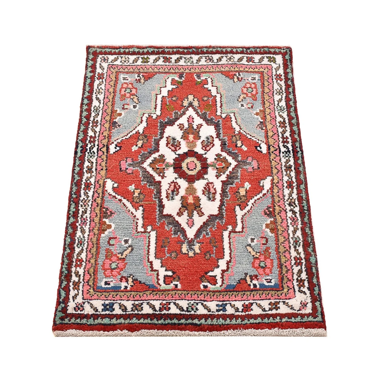 Perserteppich - Nomadic - 90 x 58 cm - rot - Image 5