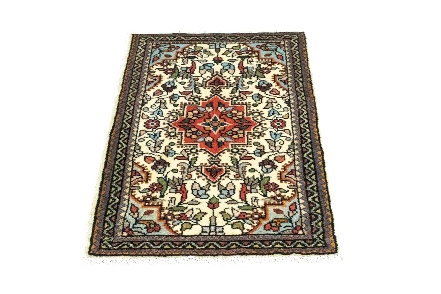 Perserteppich - Nomadic 90 x 60 cm - beige - Image 4