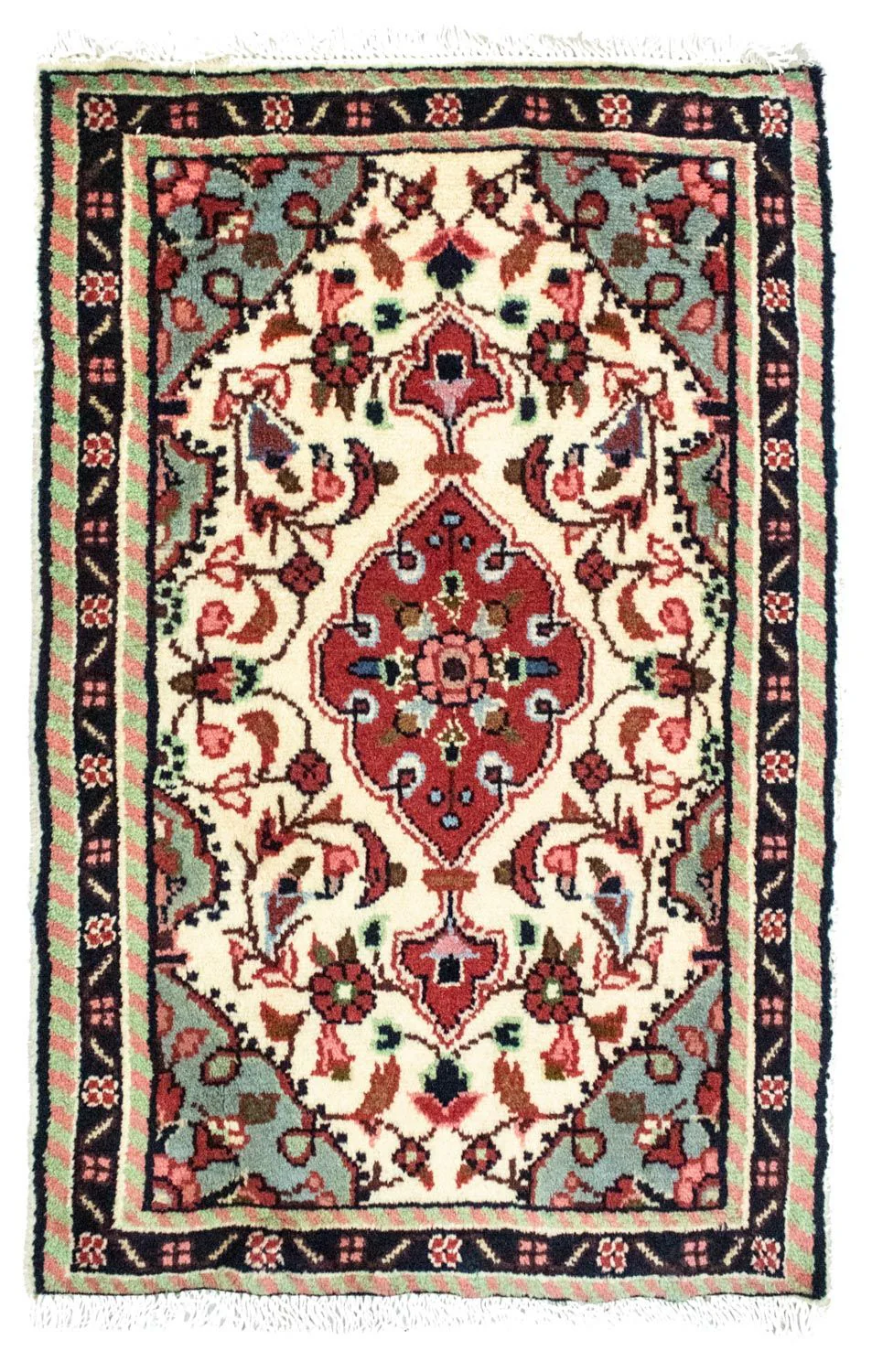 Perserteppich - Nomadic 90 x 60 cm - mehrfarbig