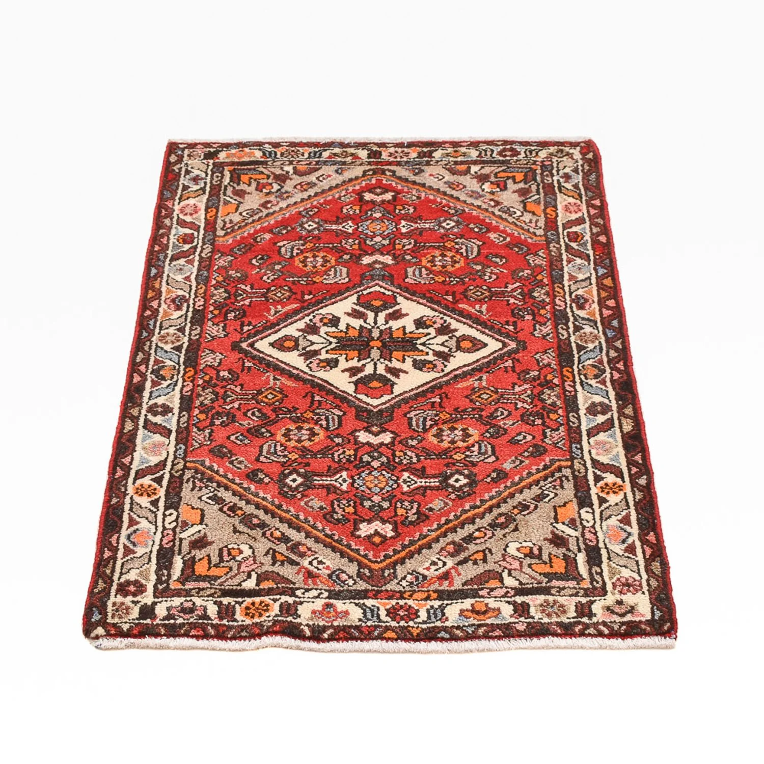 Perserteppich - Nomadic - 93 x 68 cm - rot - Image 5