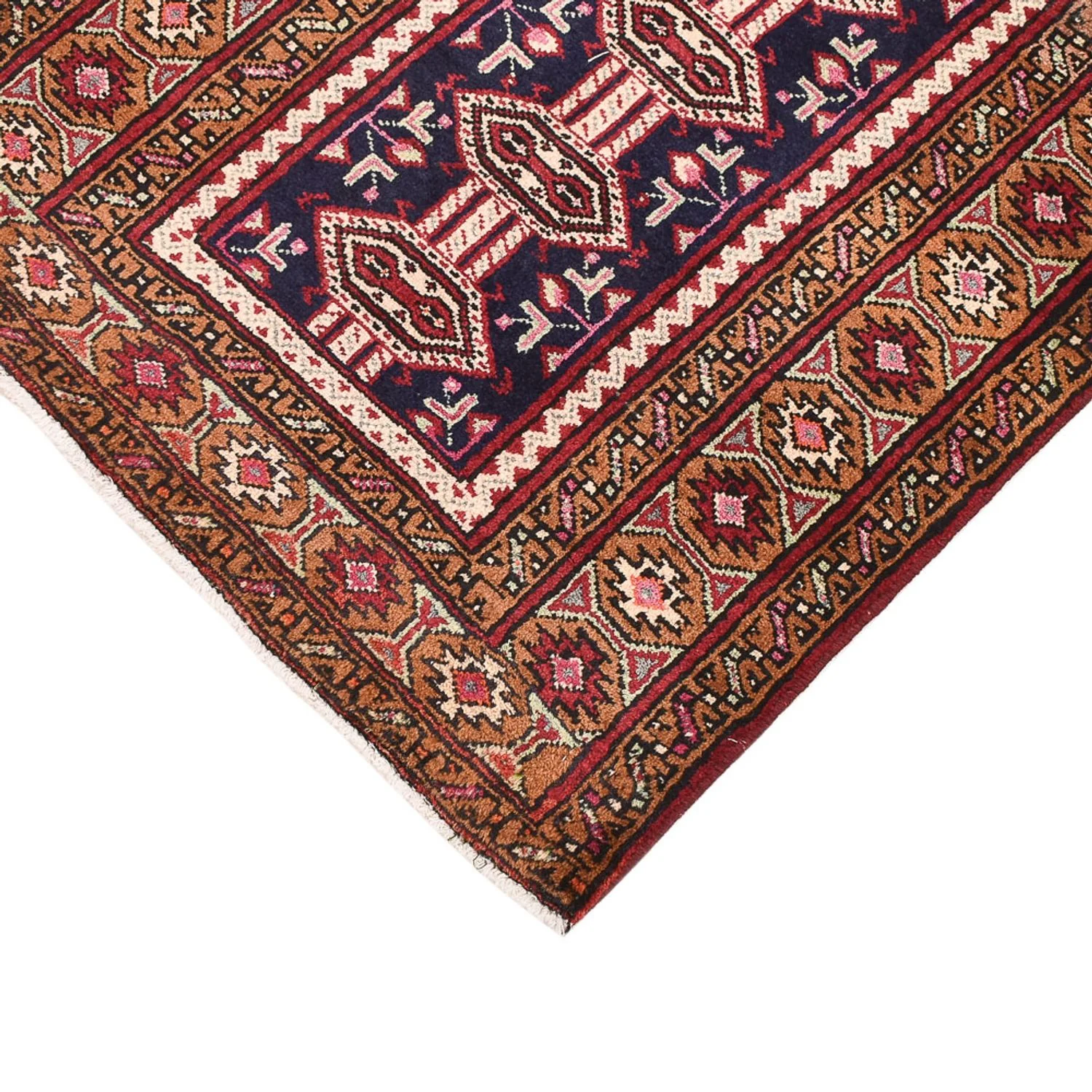 Perserteppich - Nomadic - 95 x 64 cm - lila - Image 2