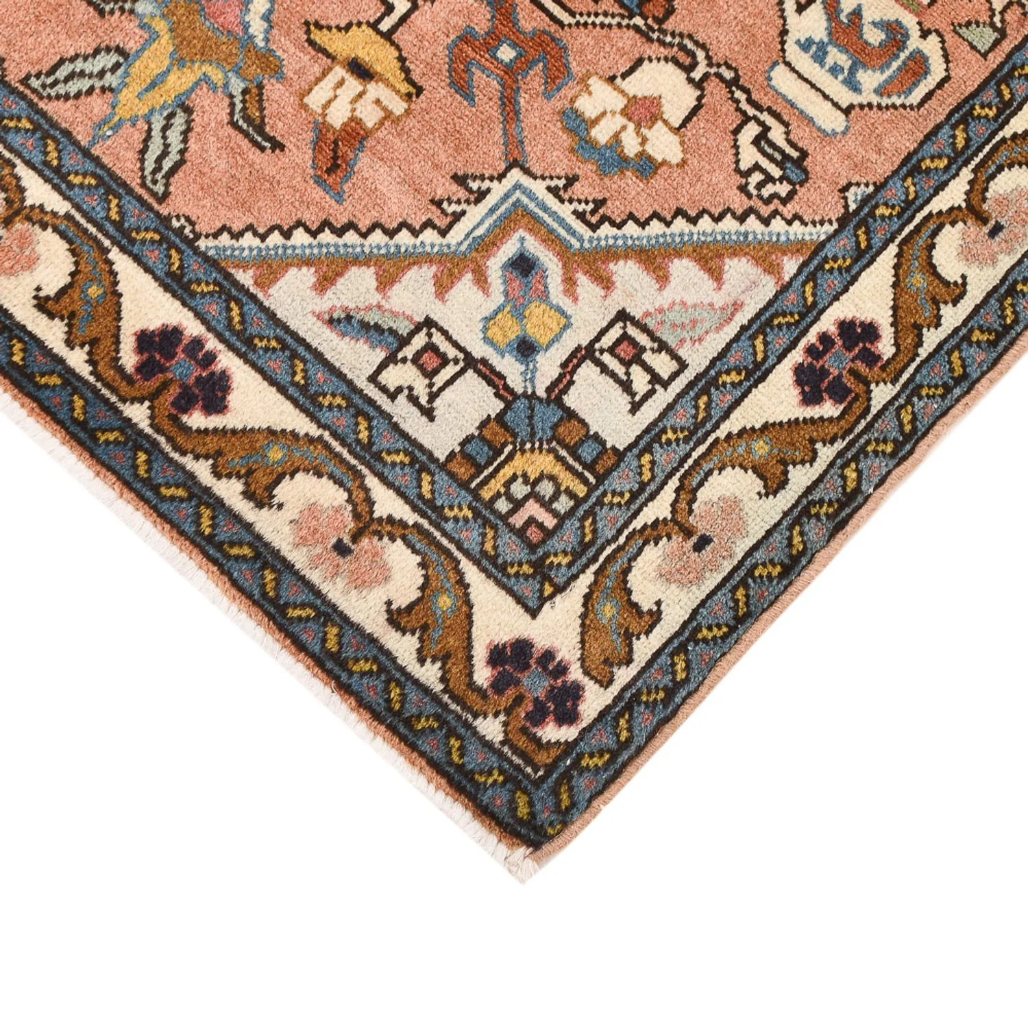 Perserteppich - Nomadic - 95 x 68 cm - hellrot - Image 2