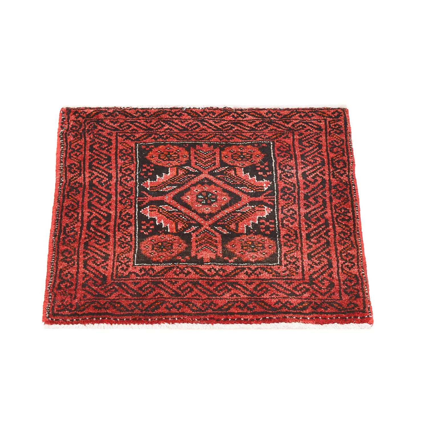 Perserteppich - Nomadic quadratisch  - 43 x 40 cm - rot - Image 4