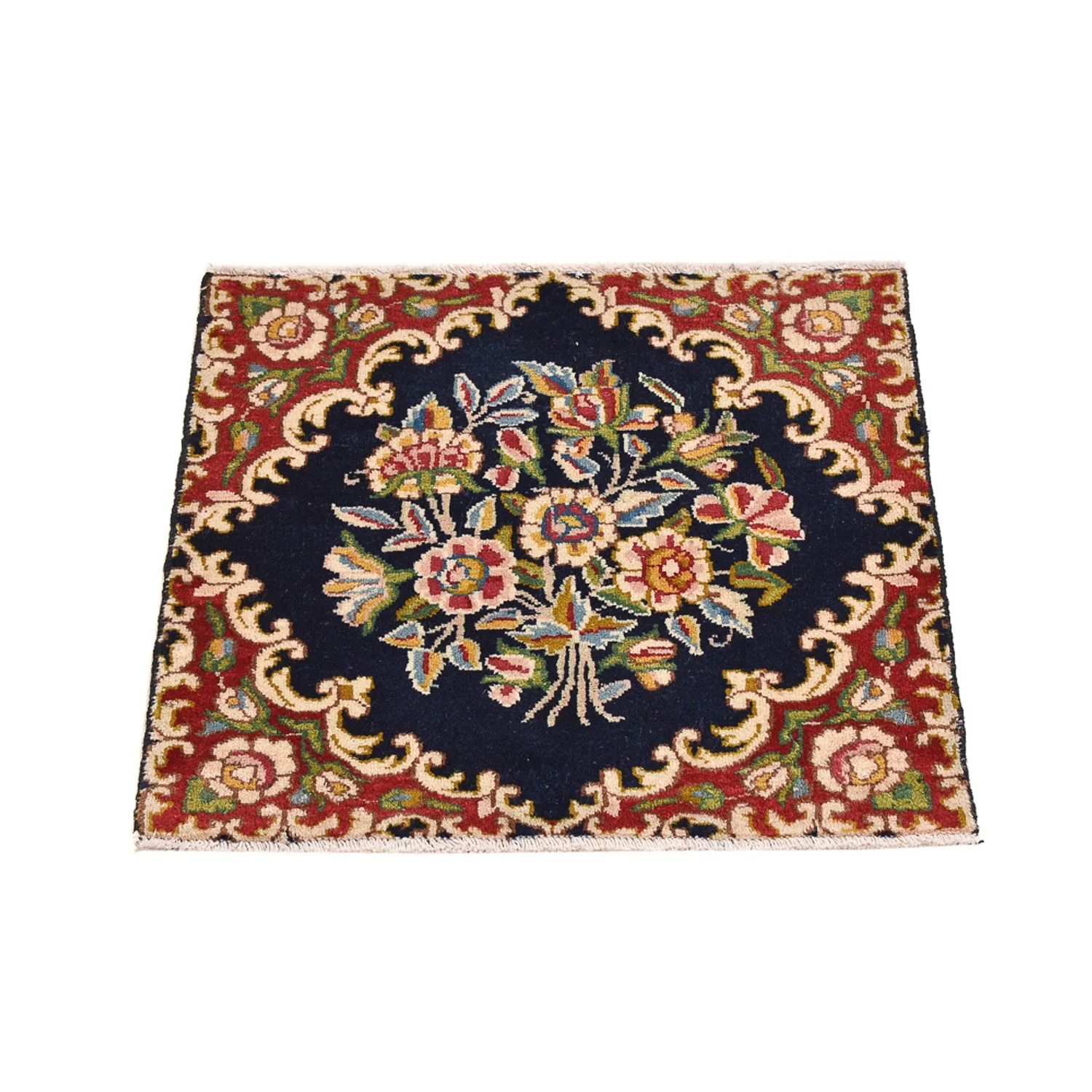 Perserteppich - Nomadic quadratisch  - 50 x 50 cm - dunkelrot - Image 4