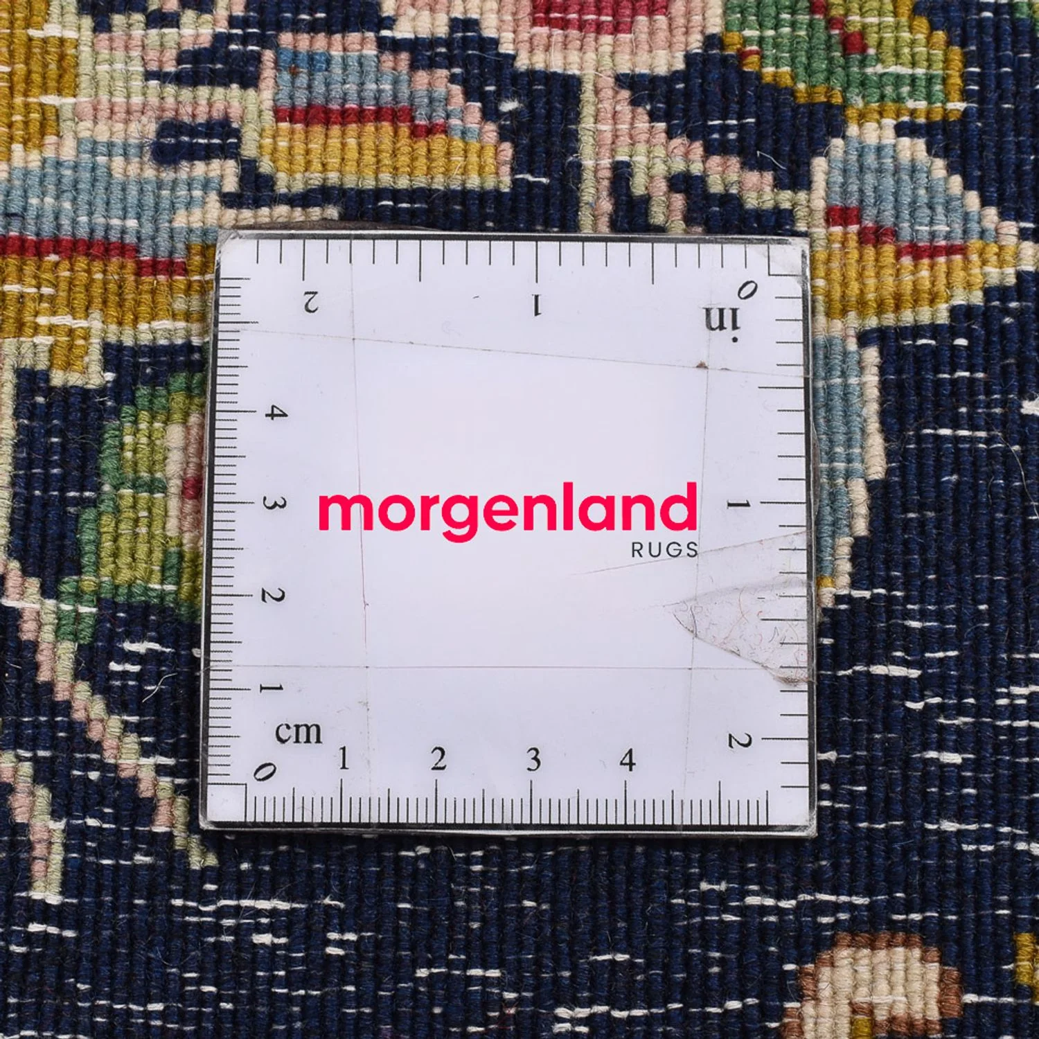 Perserteppich - Nomadic quadratisch  - 50 x 50 cm - dunkelrot - Image 5