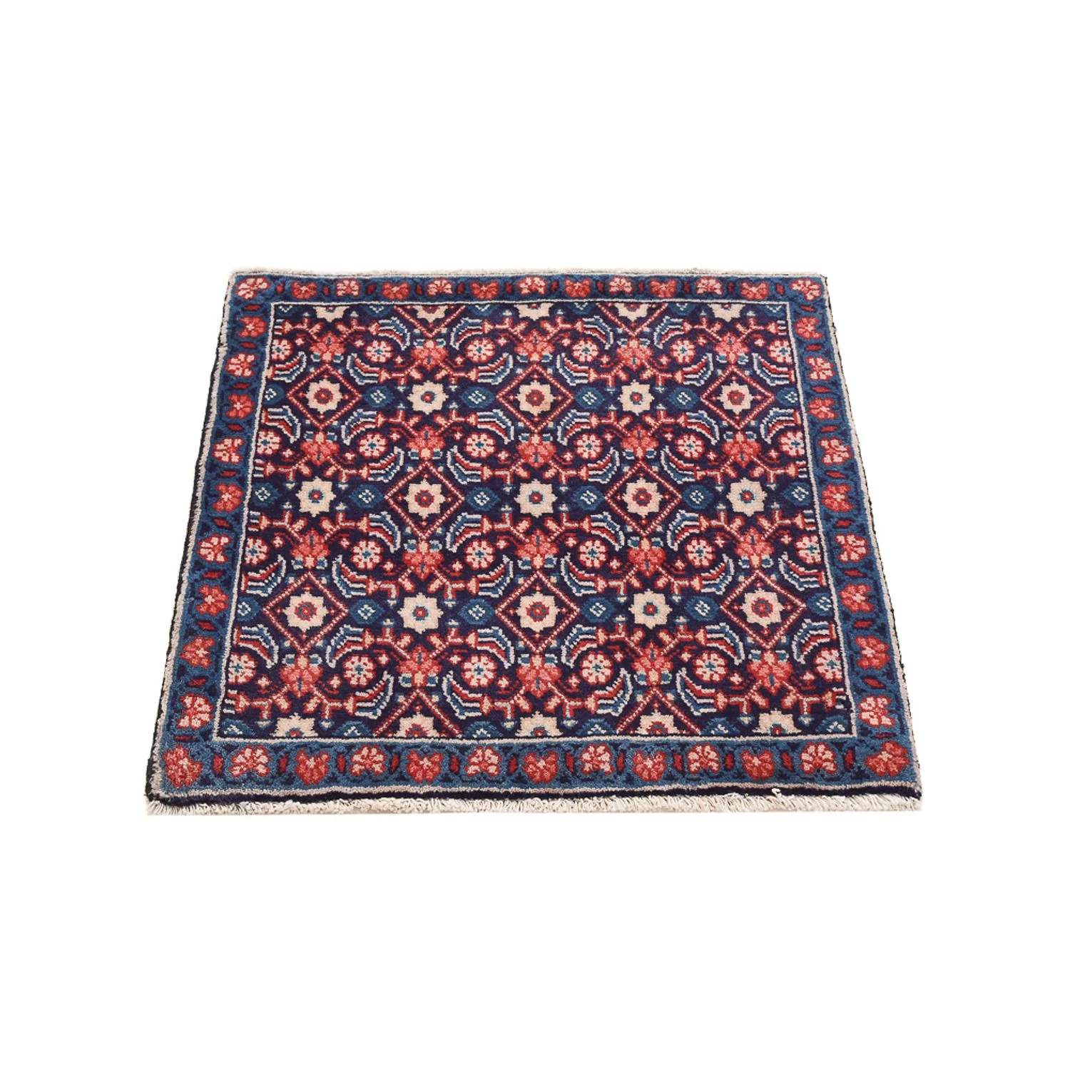 Perserteppich - Nomadic quadratisch - 65 x 60 cm - mehrfarbig - Image 4