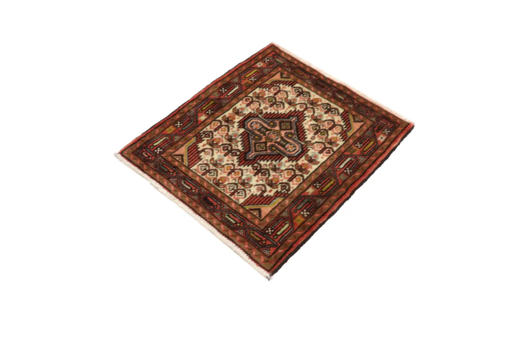 Perserteppich - Nomadic quadratisch - 71 x 65 cm - hellbeige - Image 2