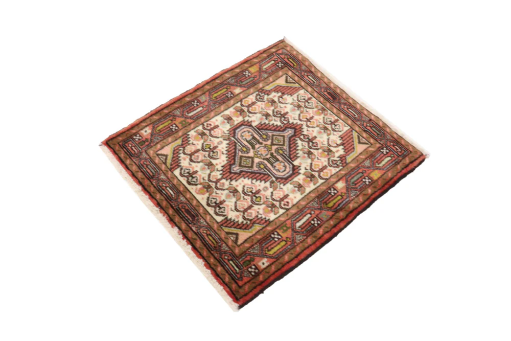 Perserteppich - Nomadic quadratisch - 71 x 65 cm - hellbeige - Image 3