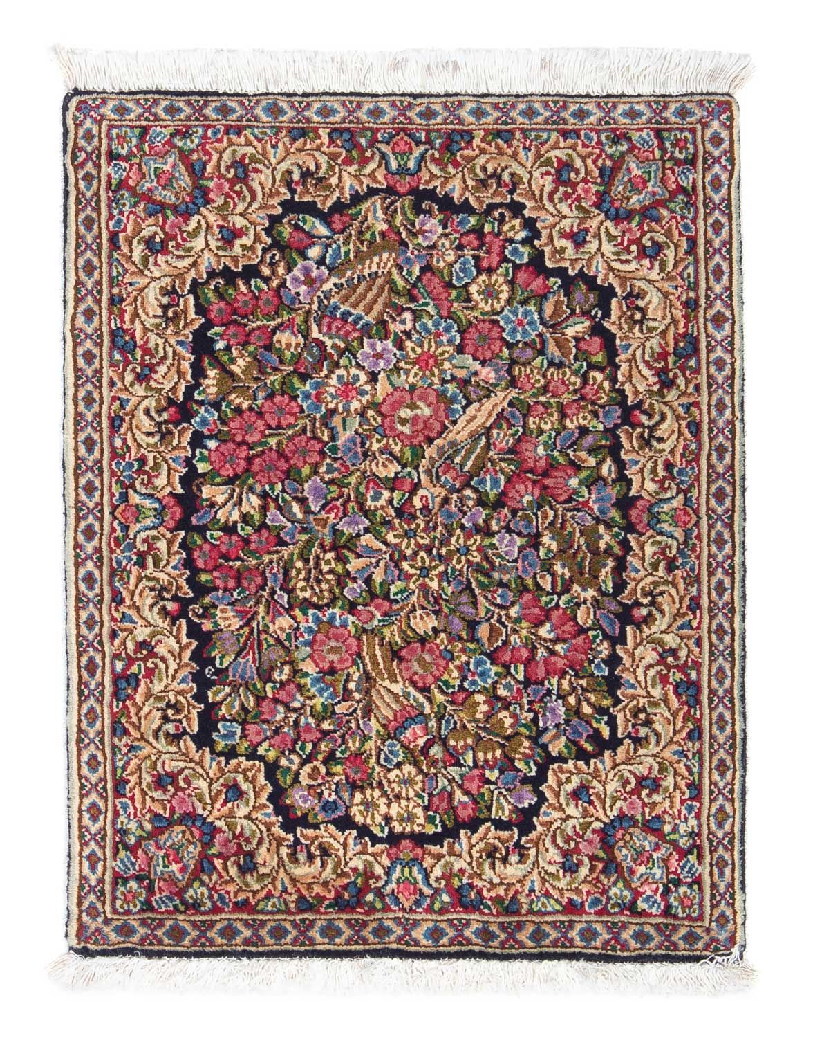 Perserteppich - Royal 70 x 53 cm - blau