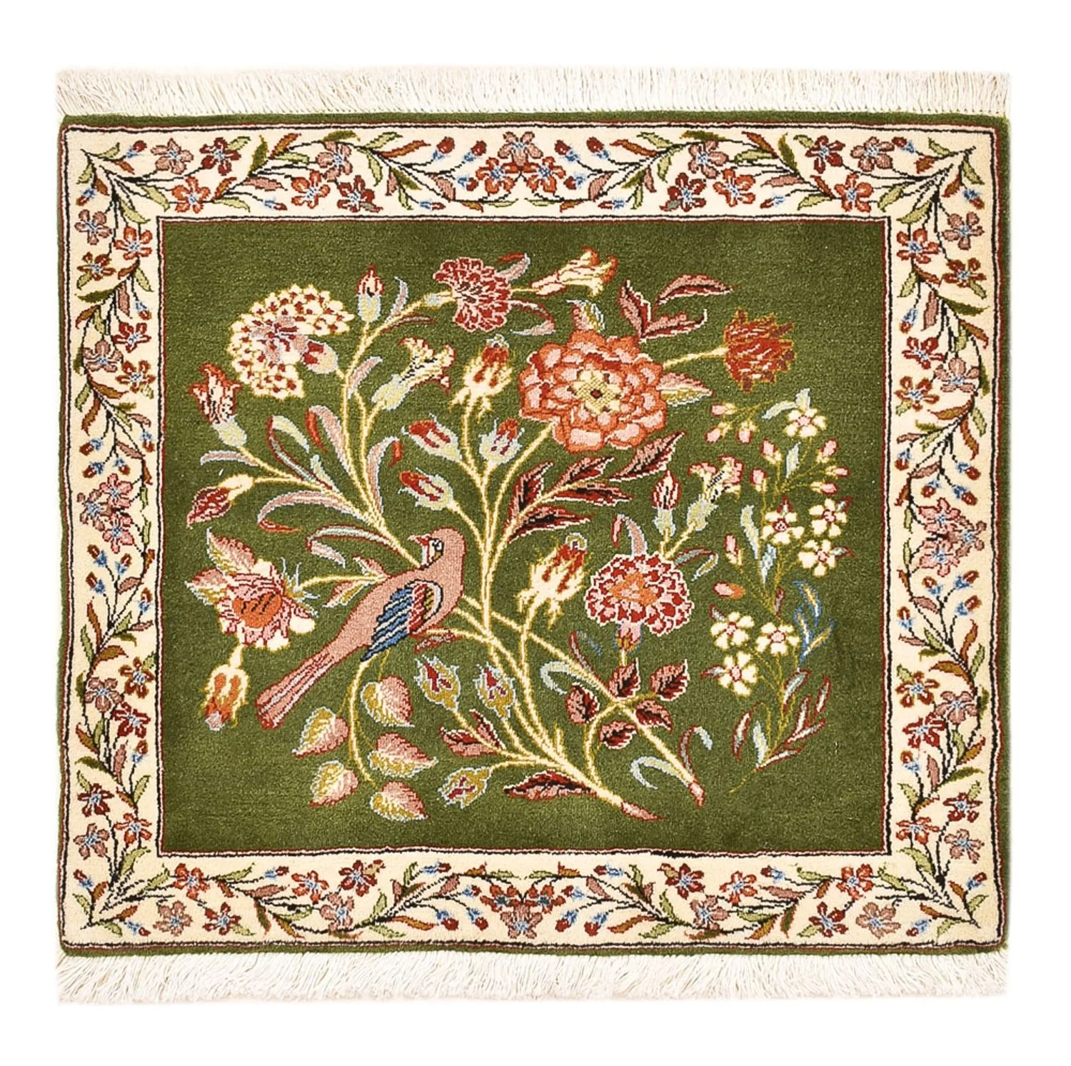 Rafsanjan Teppich 60x60cm - Perserteppich