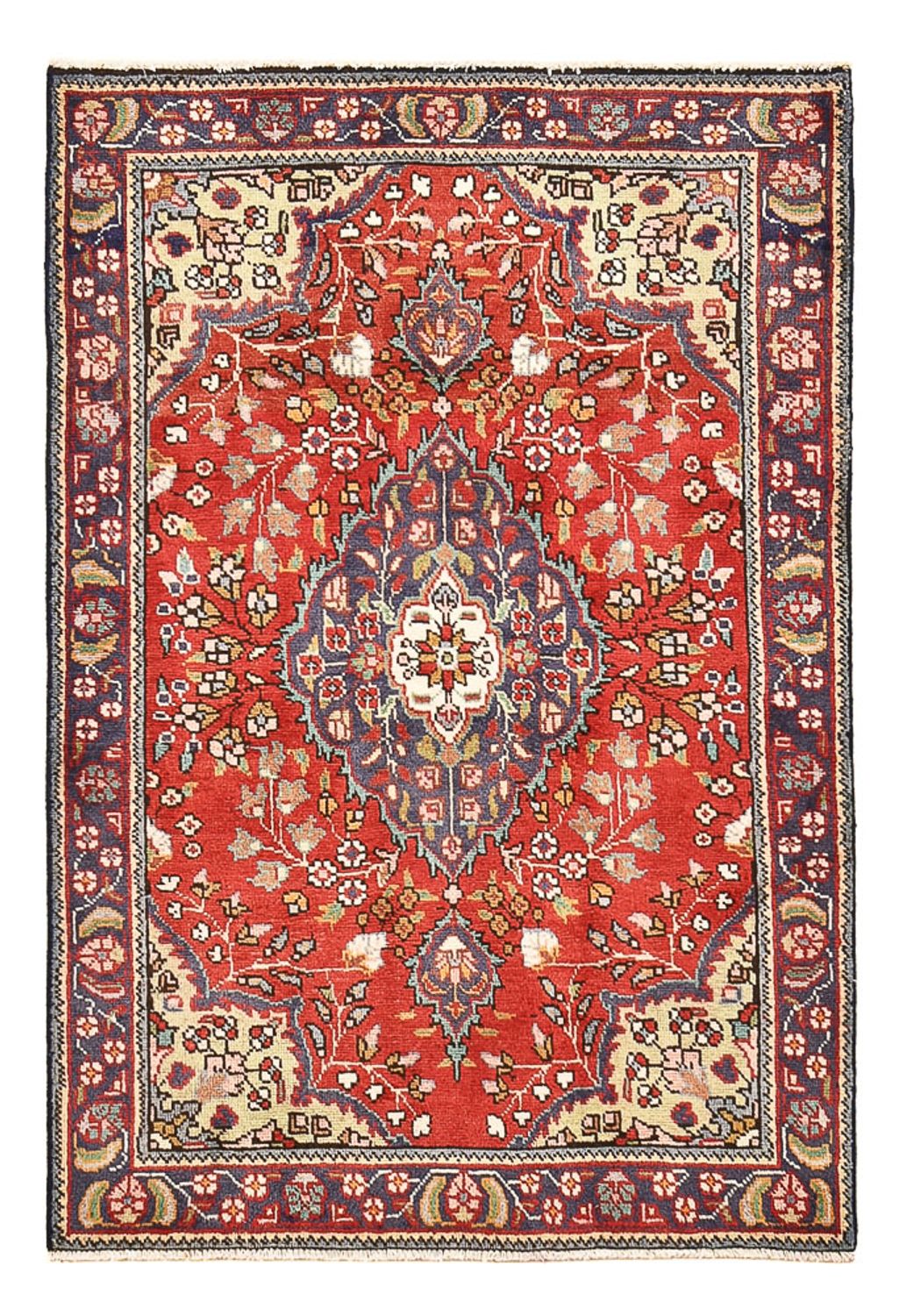 Perserteppich - Täbriz - 145 x 100 cm - rot