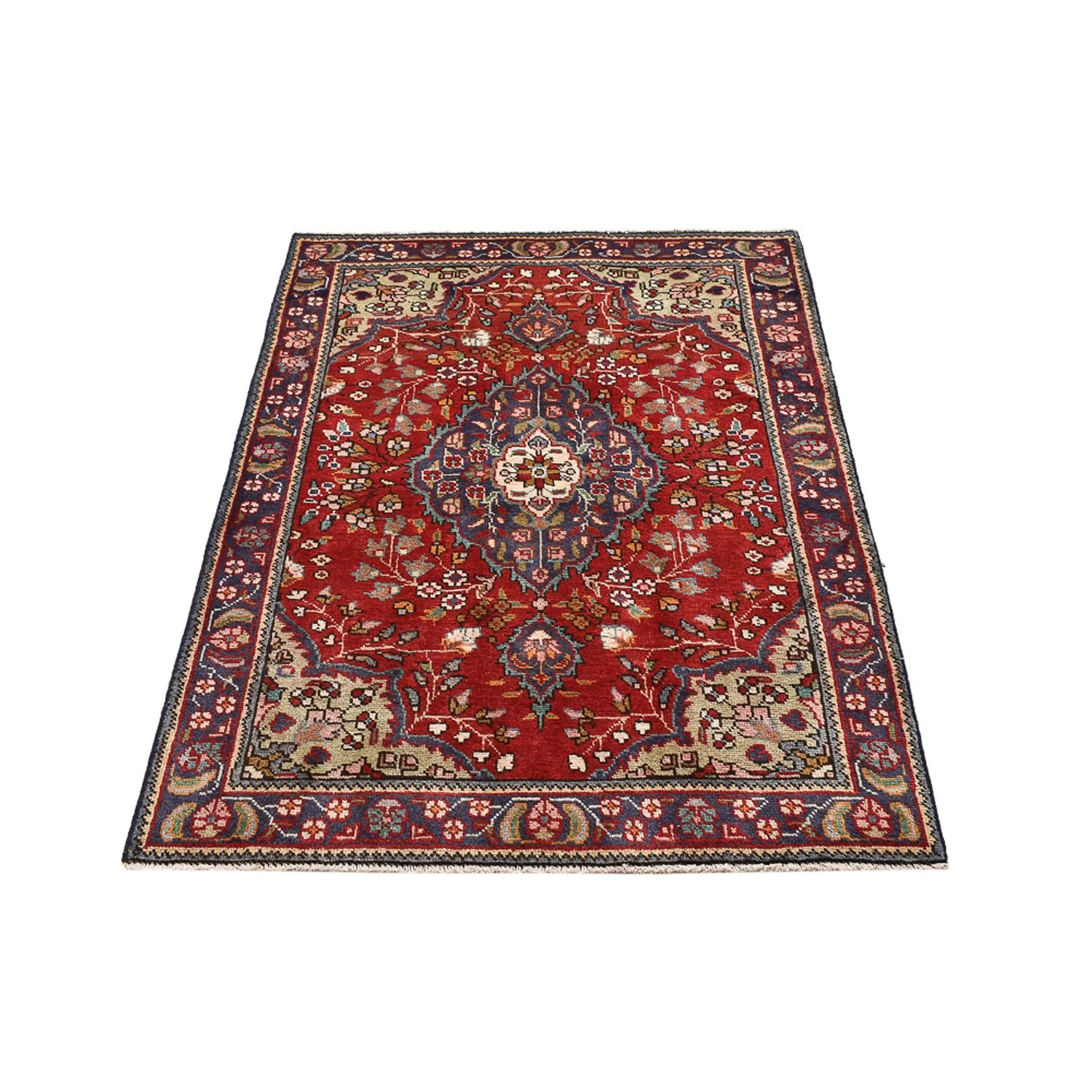 Perserteppich - Täbriz - 145 x 100 cm - rot - Image 5