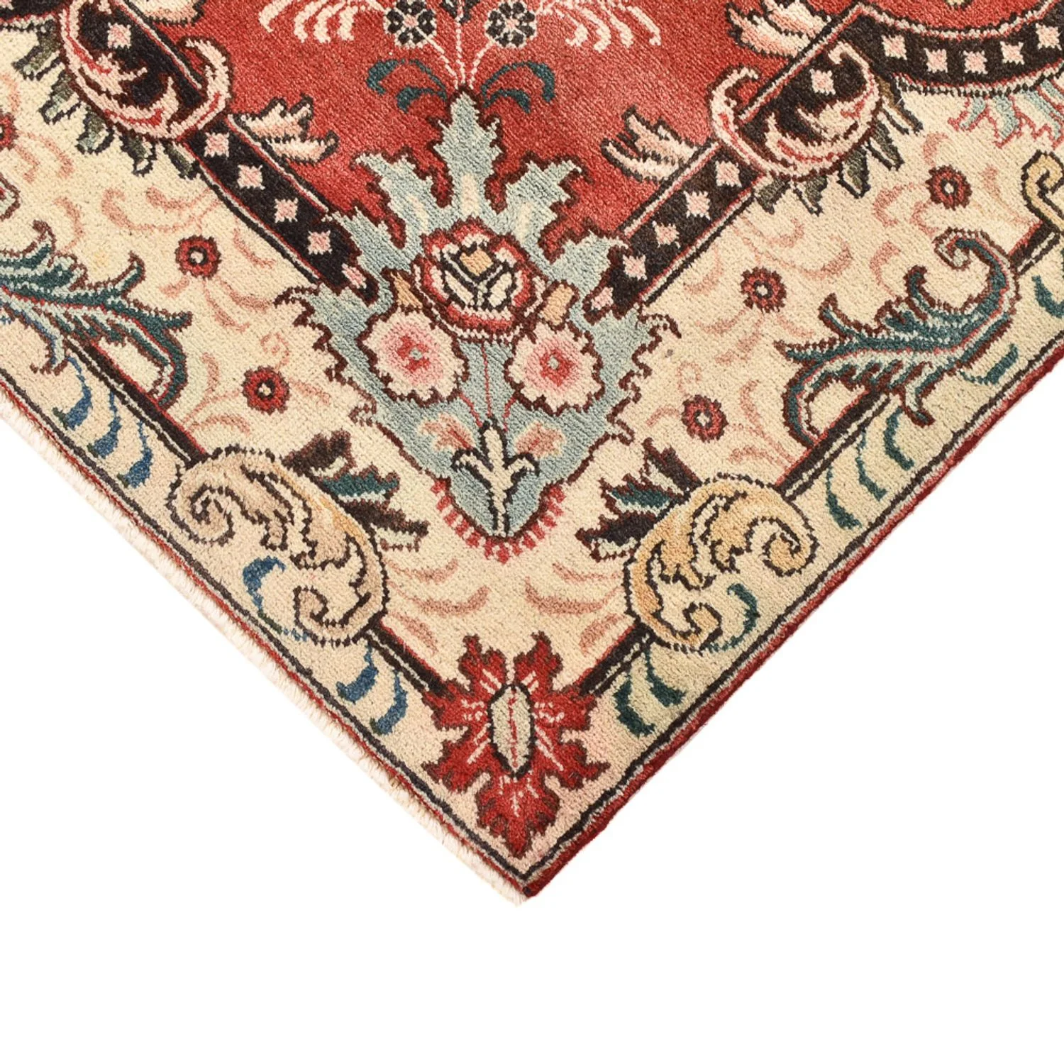 Perserteppich - Täbriz - 183 x 134 cm - rot - Image 2