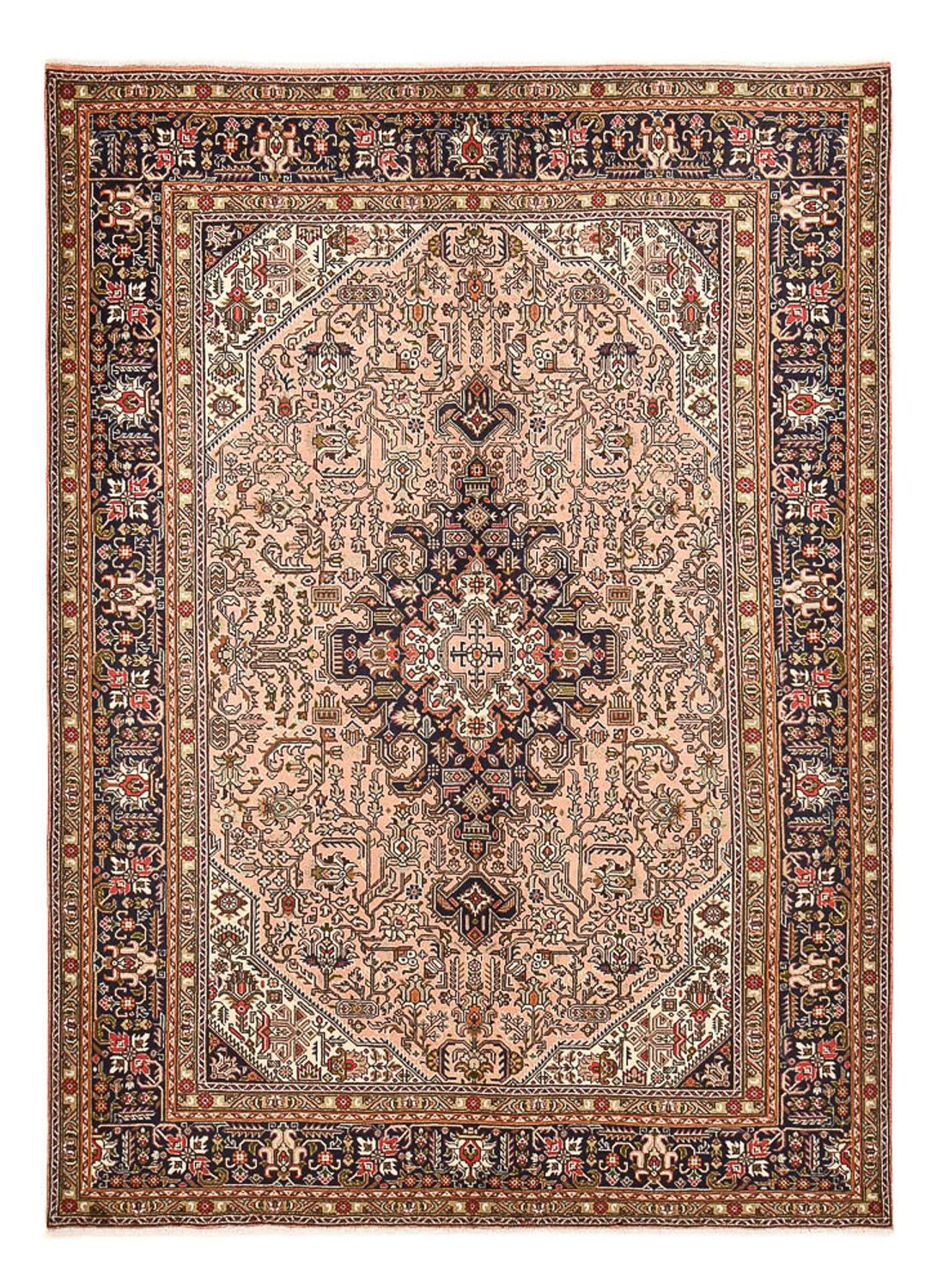 Perserteppich - Täbriz - 291 x 206 cm - hellrot
