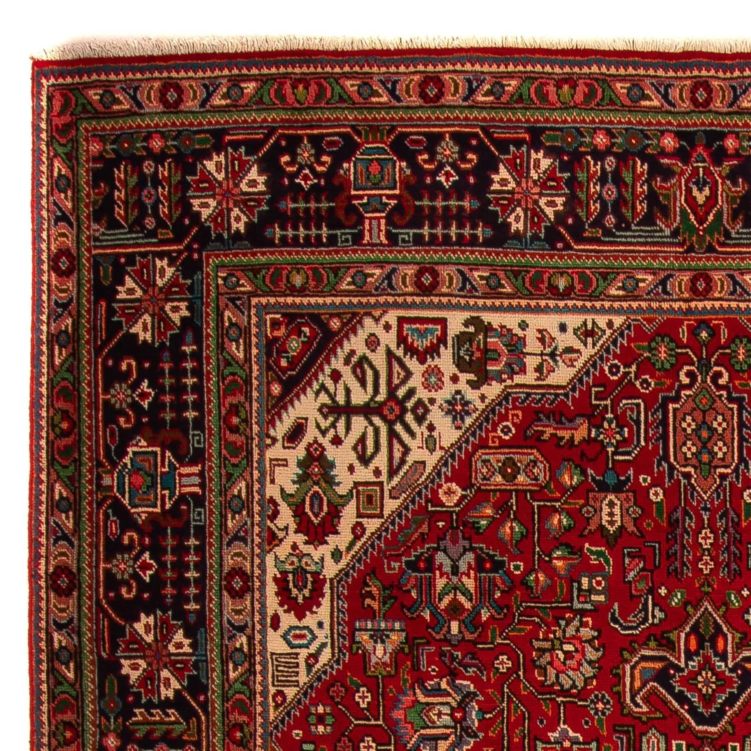 Perserteppich - Täbriz 297 x 195 cm - dunkelrot - Image 3