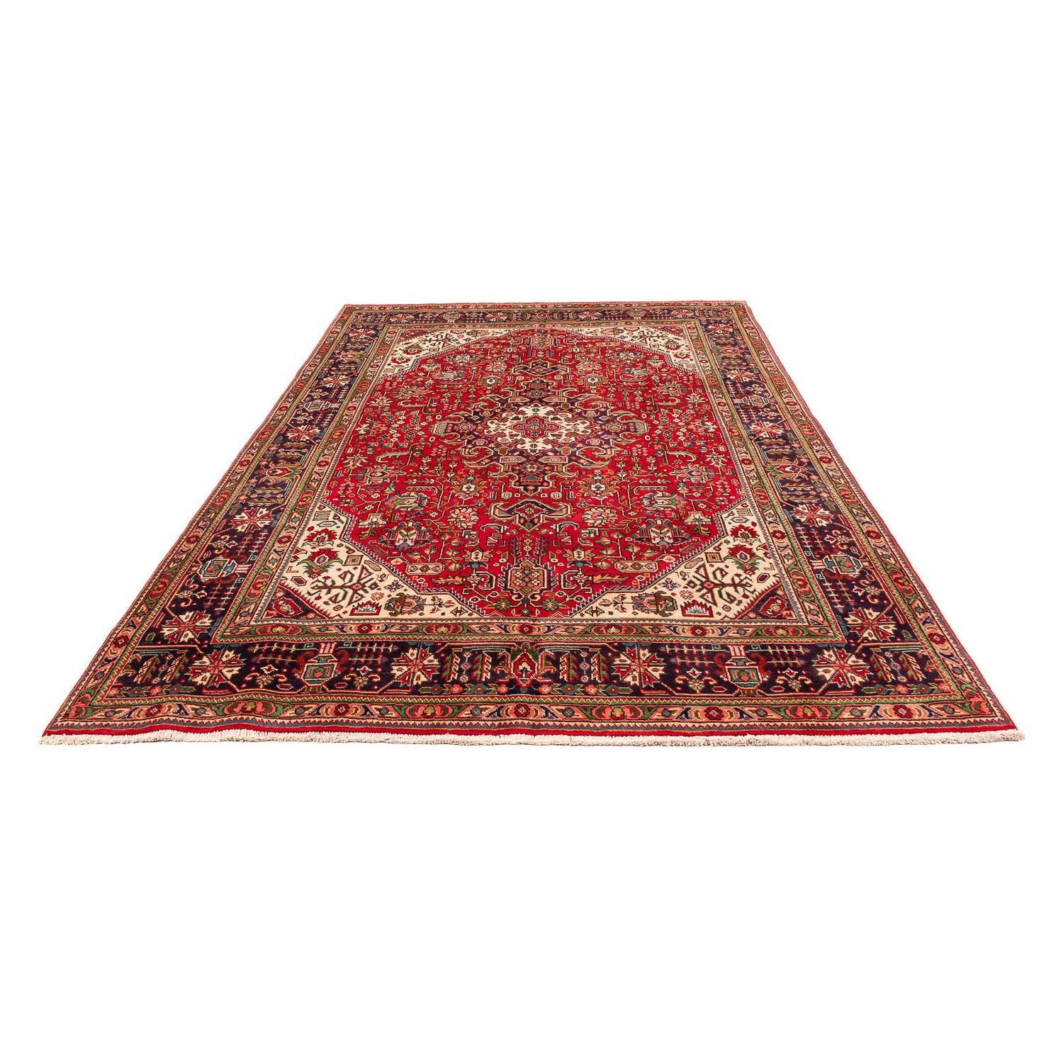 Perserteppich - Täbriz 297 x 195 cm - dunkelrot - Image 5