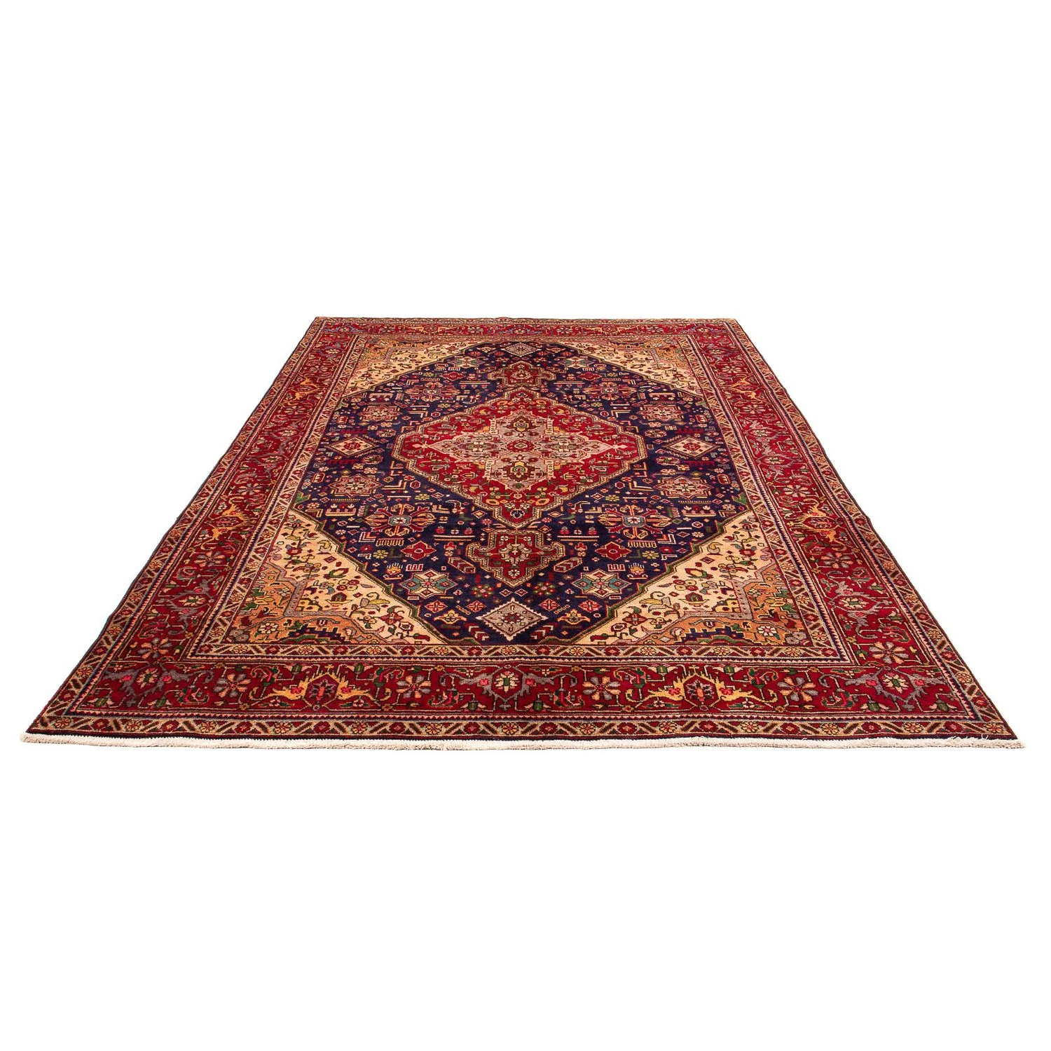 Perserteppich - Täbriz 297 x 197 cm - dunkelblau - Image 5