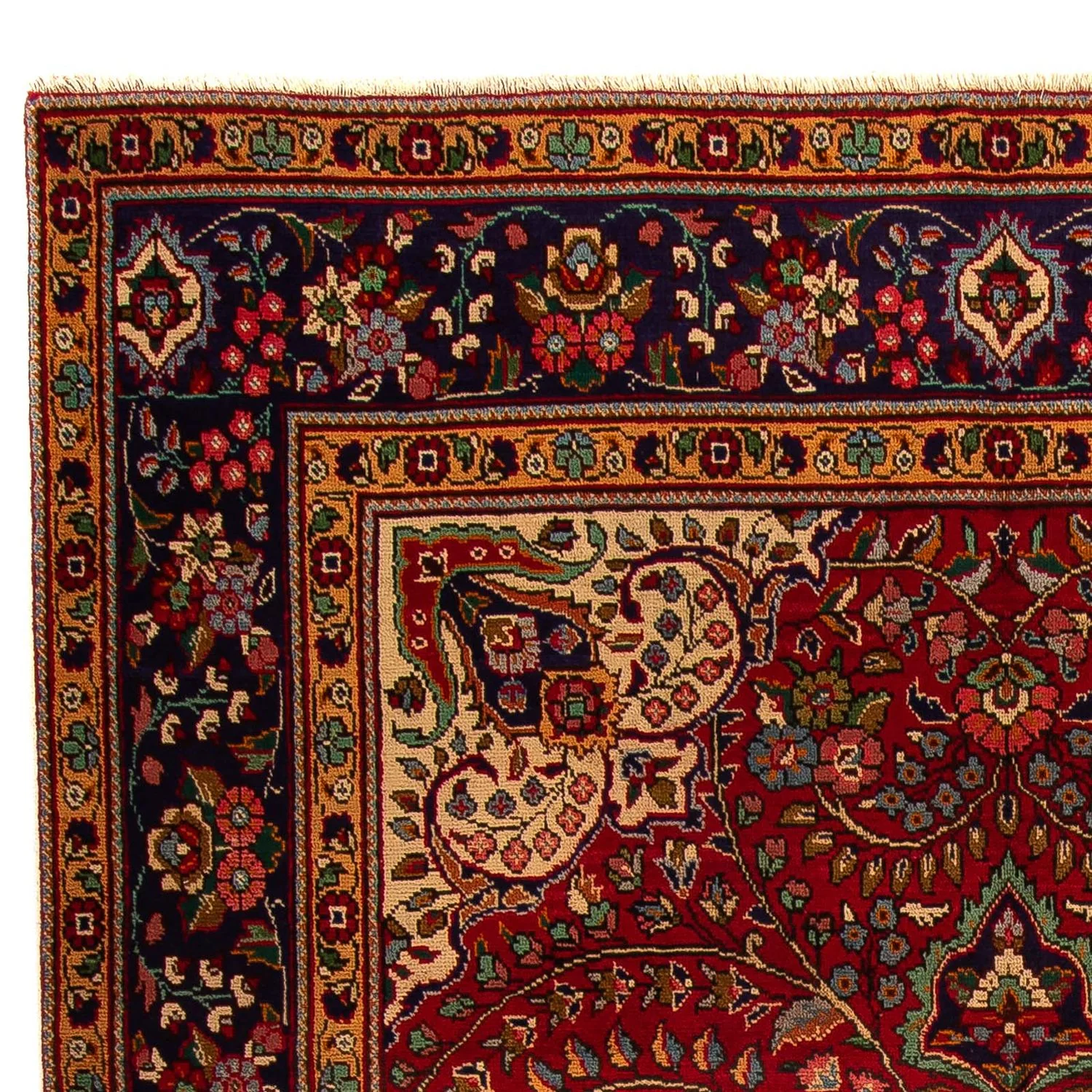 Perserteppich - Täbriz 314 x 203 cm - dunkelrot - Image 3
