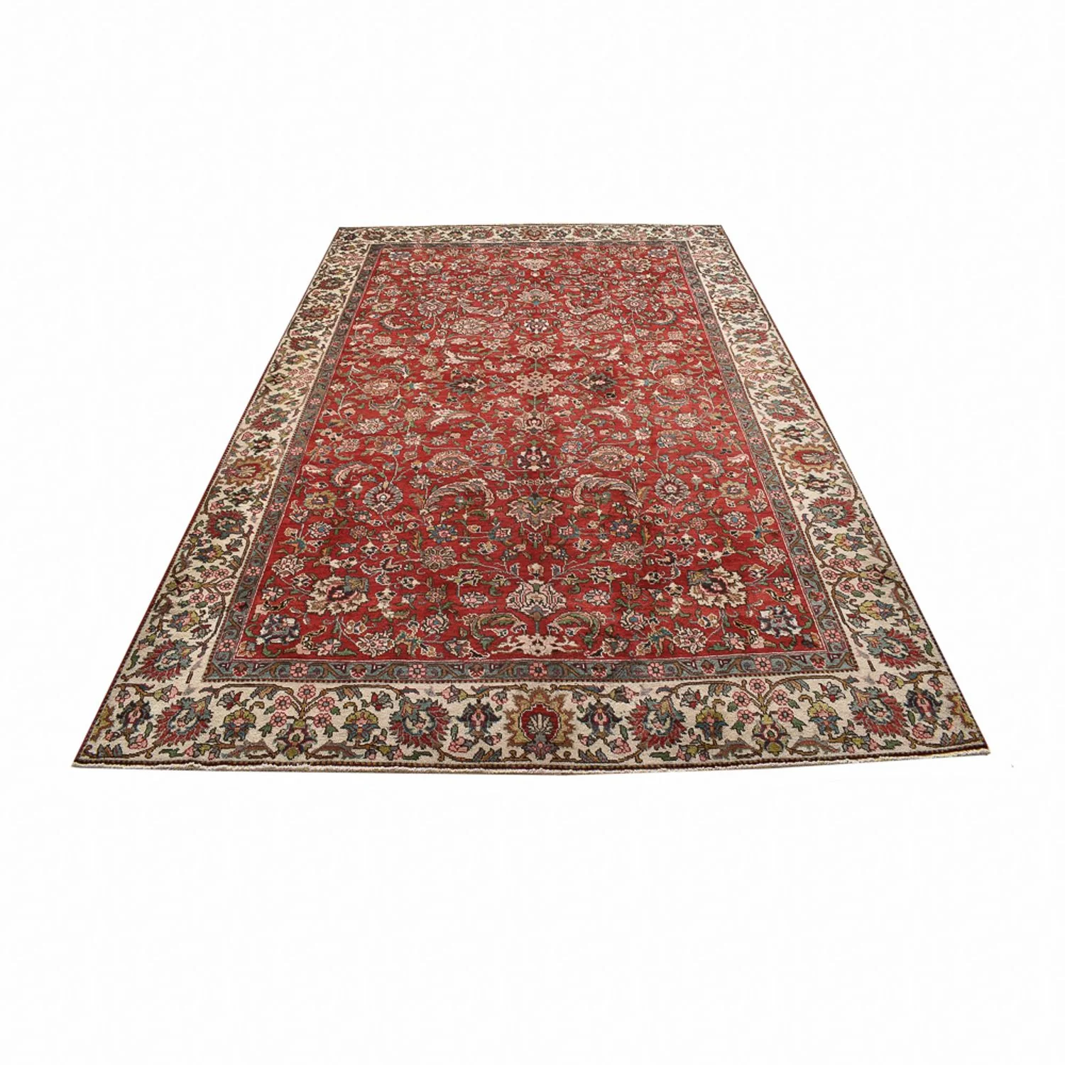 Perserteppich - Täbriz - 322 x 209 cm - rot - Image 5