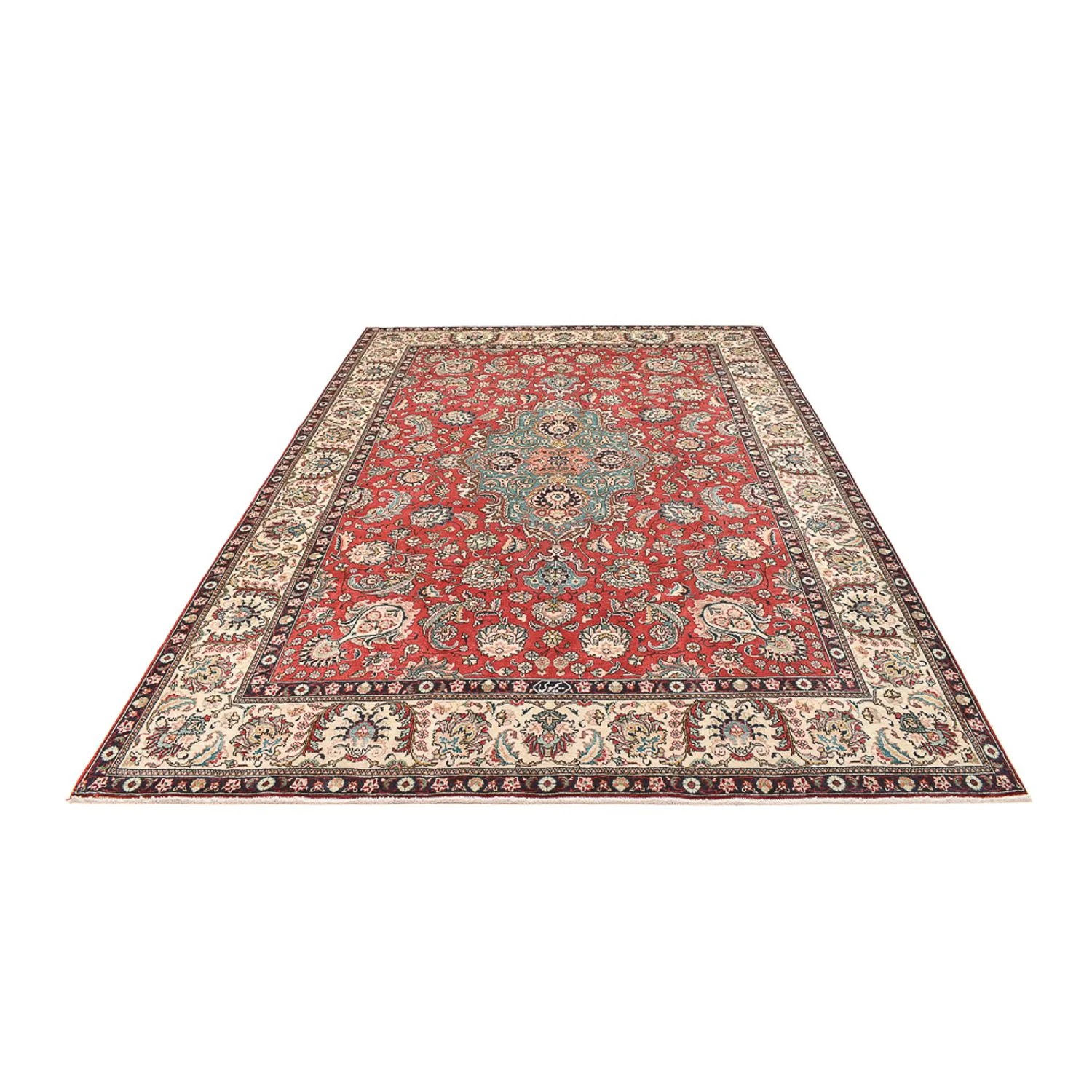 Perserteppich - Täbriz - 347 x 246 cm - hellrot - Image 5
