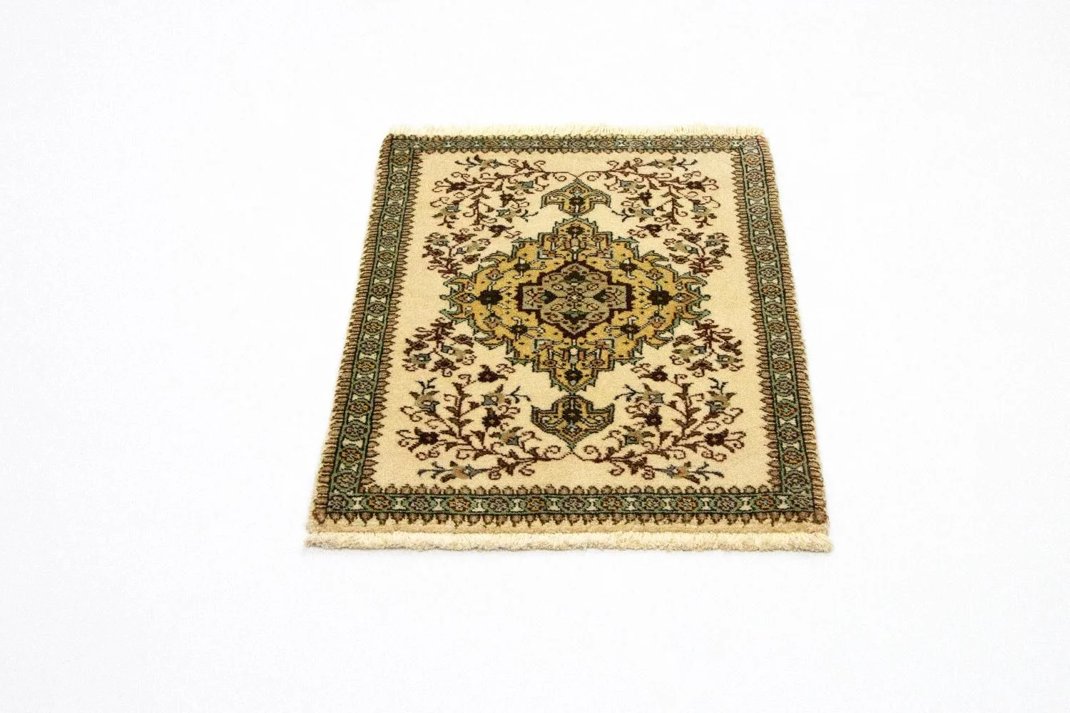 Perserteppich - Täbriz 87 x 62 cm - beige - Image 2