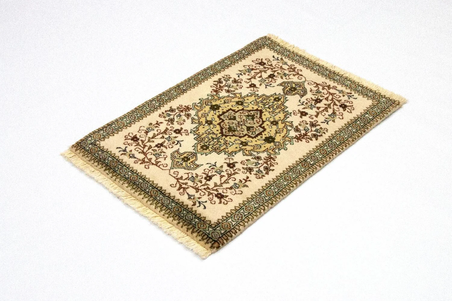 Perserteppich - Täbriz 87 x 62 cm - beige - Image 4