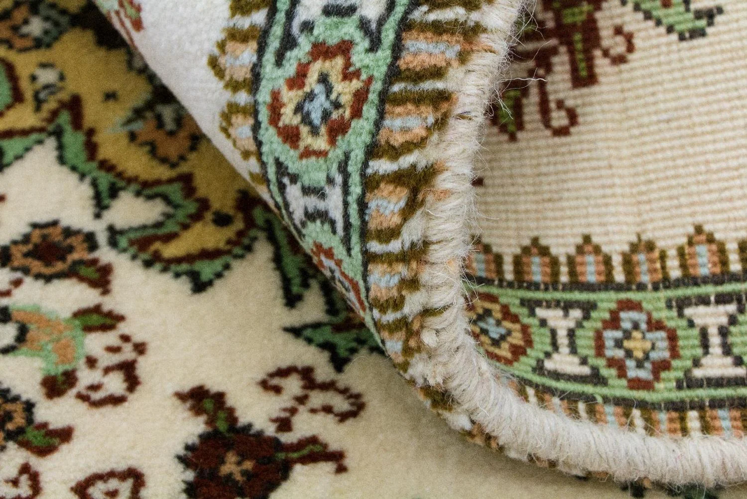 Perserteppich - Täbriz 87 x 62 cm - beige - Image 6