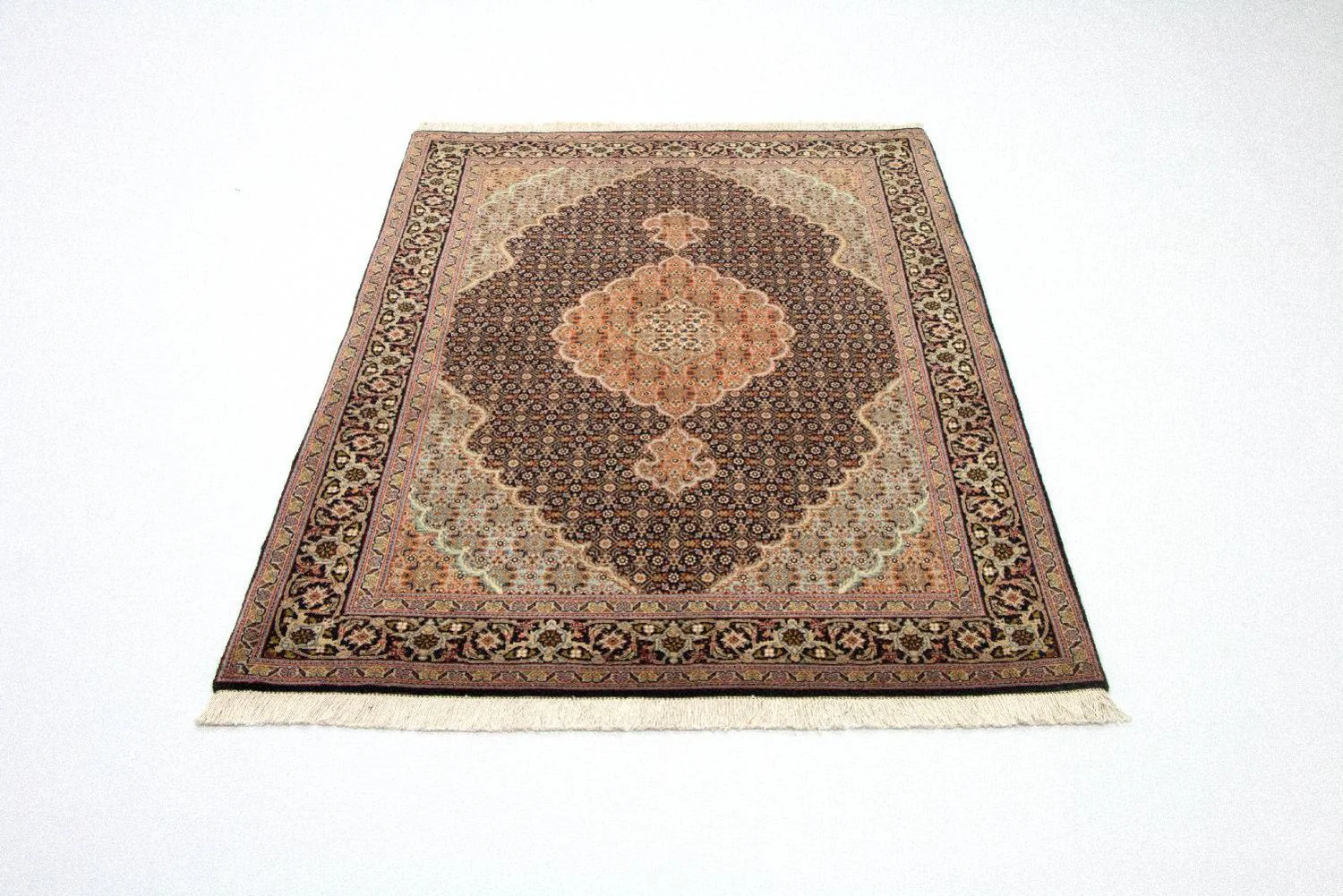 Täbriz - 50 Raj Teppich 146x101cm - Perserteppich - Image 5