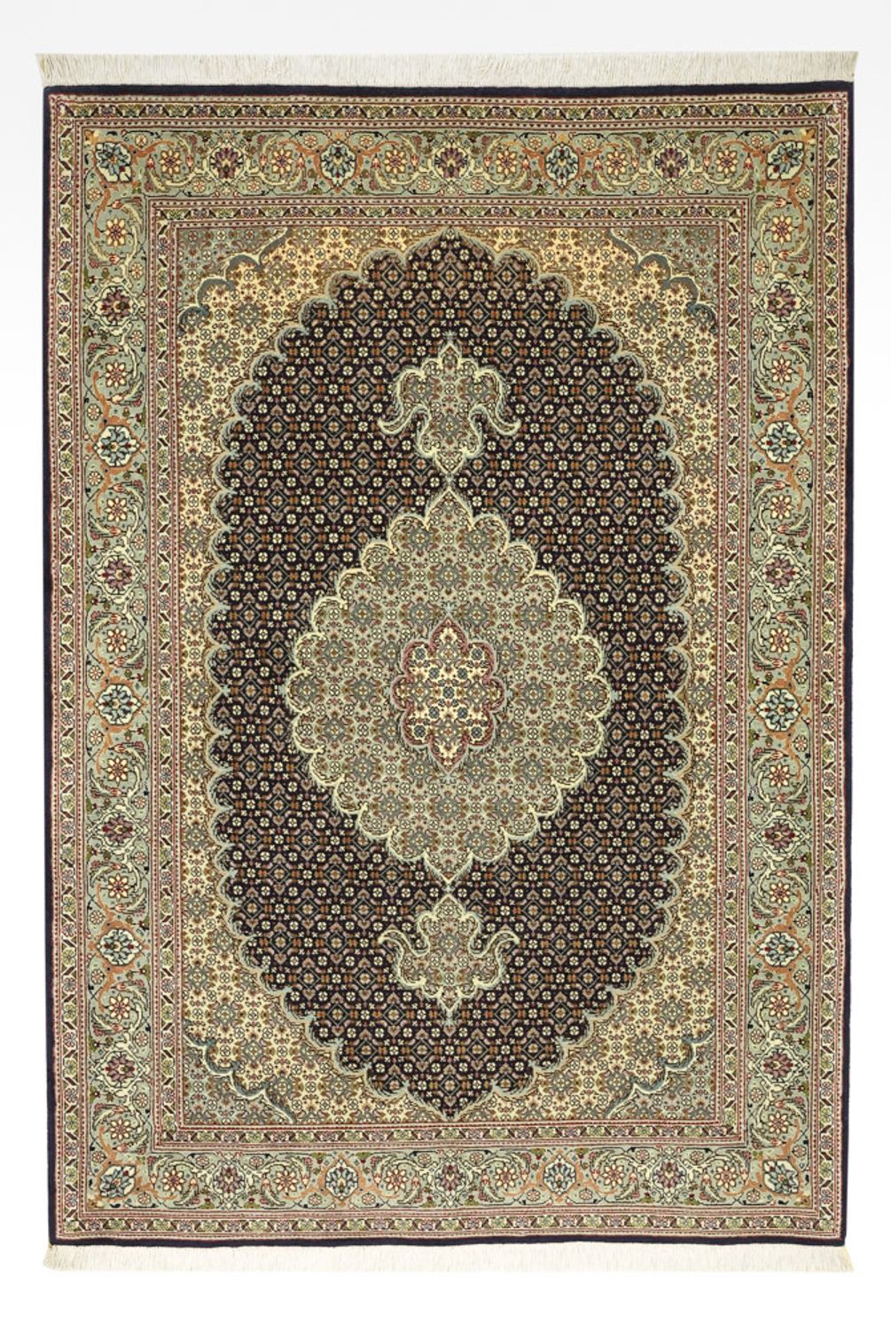 Täbriz - 50 Raj Teppich 147x100cm - Perserteppich