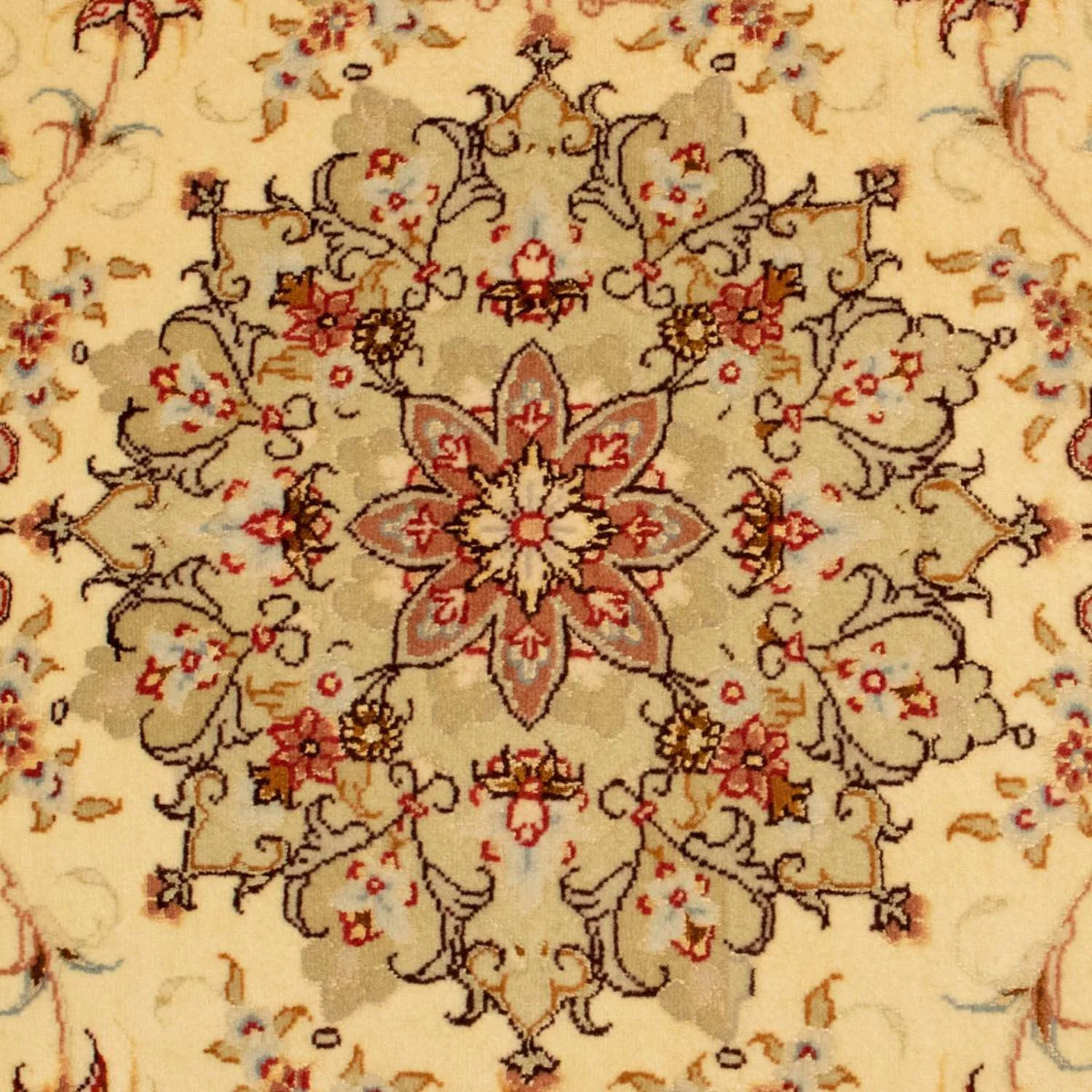 Täbriz - 50 Raj Teppich 147x104cm - Perserteppich - Image 2