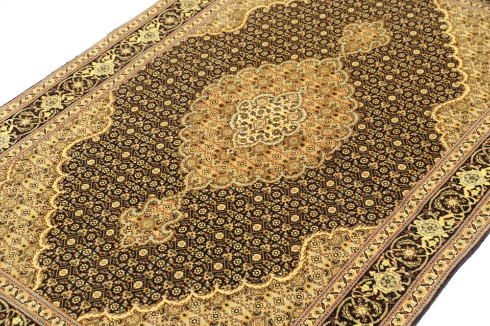 Perserteppich - Täbriz - Royal - 148 x 101 cm - dunkelbeige - Image 4