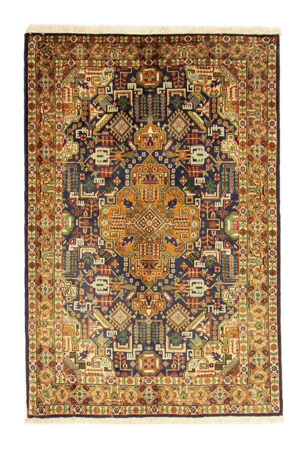 Täbriz - 40 Raj Teppich 150x101cm - Perserteppich