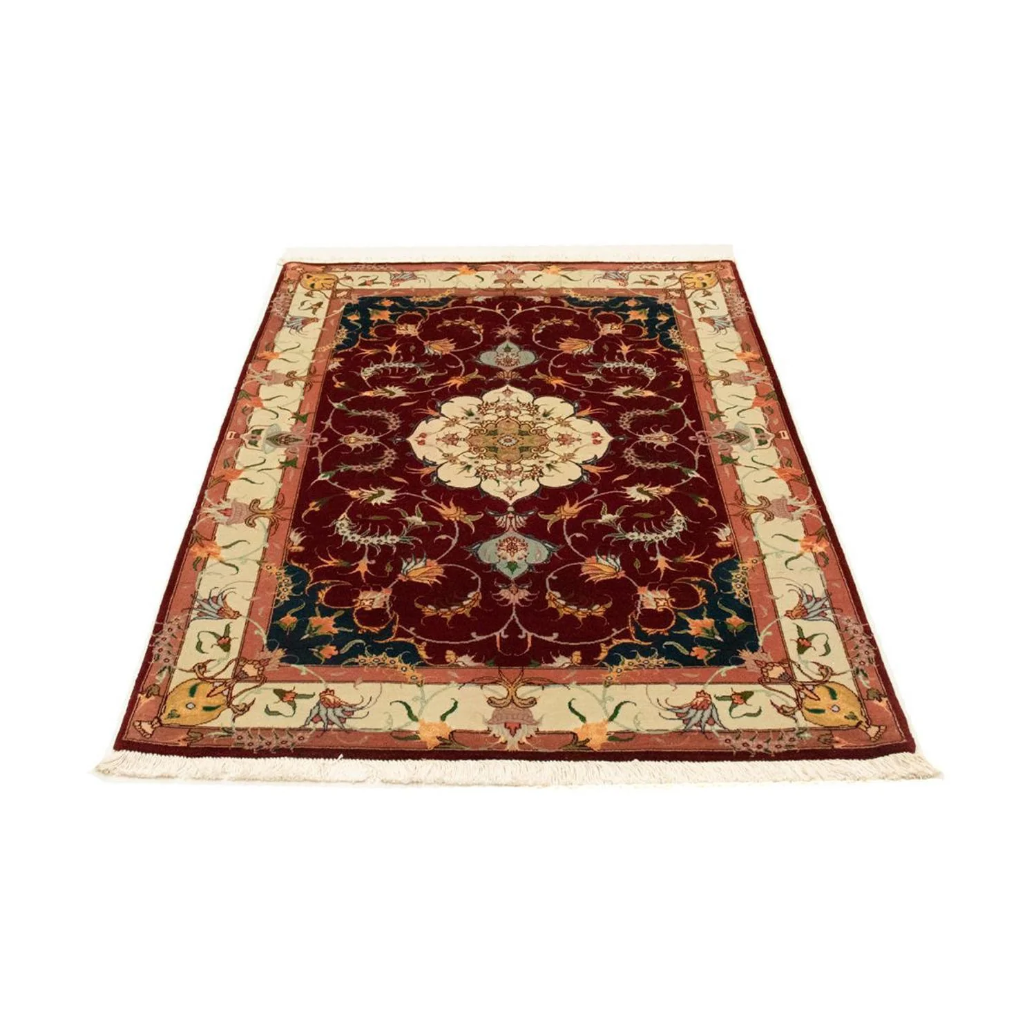 Täbriz - 50 Raj Teppich 150x101cm - Perserteppich - Image 5