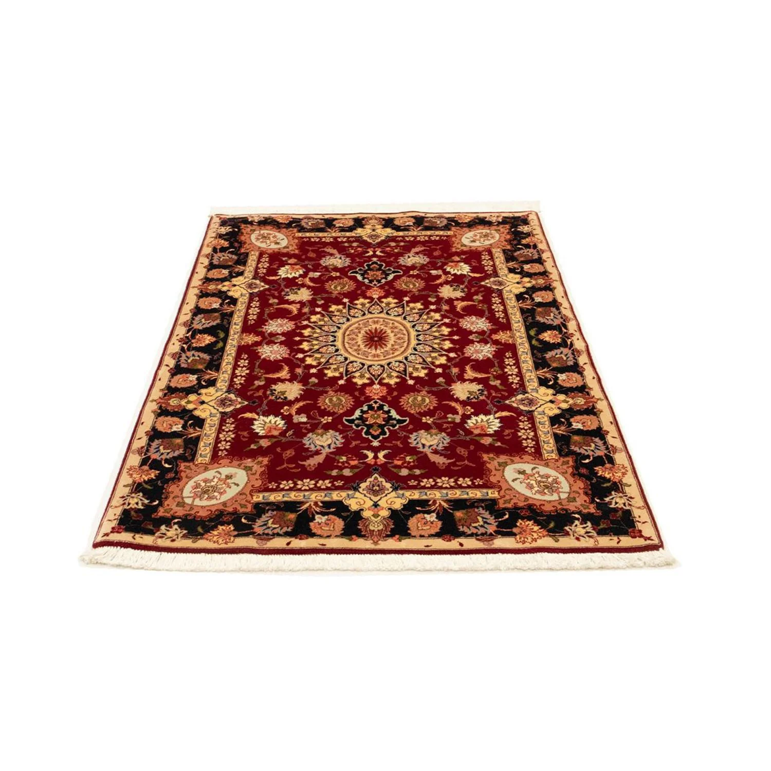 Täbriz - 50 Raj Teppich 150x101cm - Perserteppich