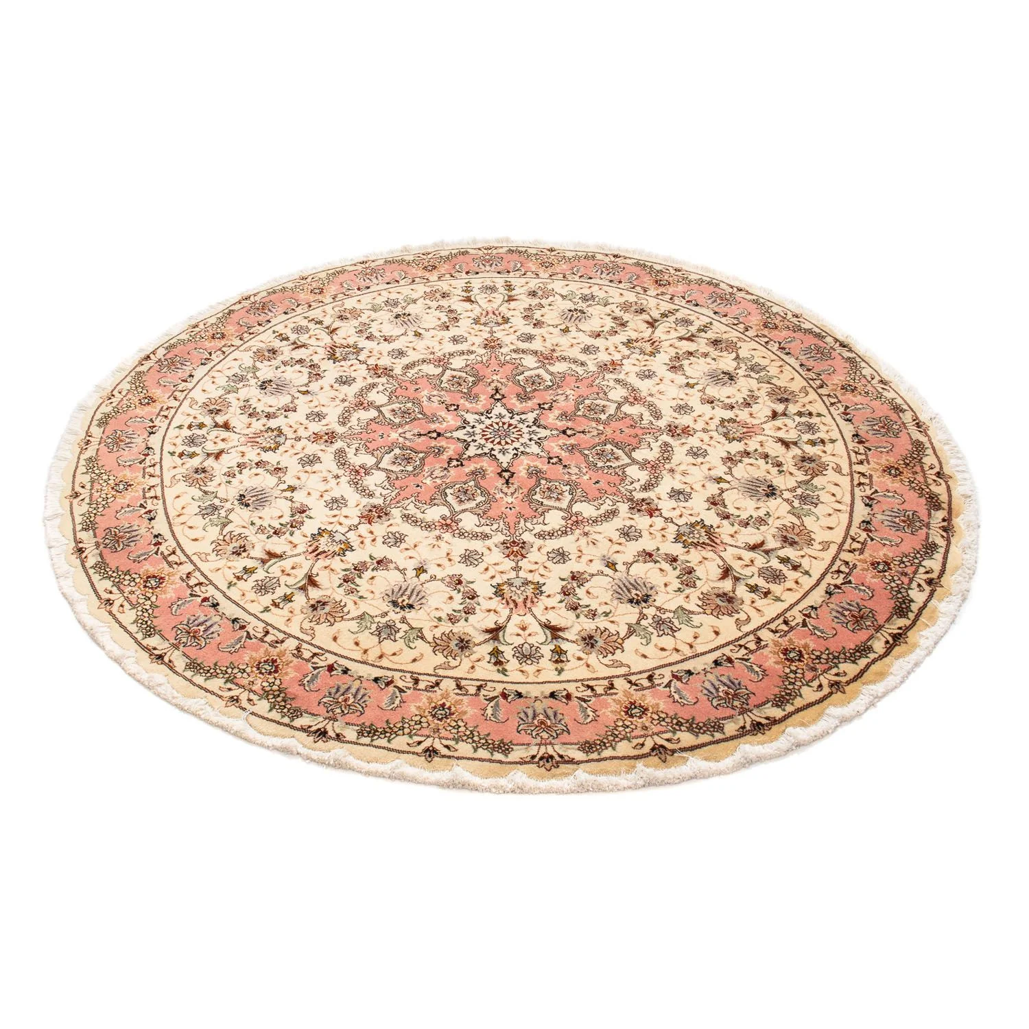 Täbriz - 50 Raj Teppich 150x150cm - Perserteppich - Image 5