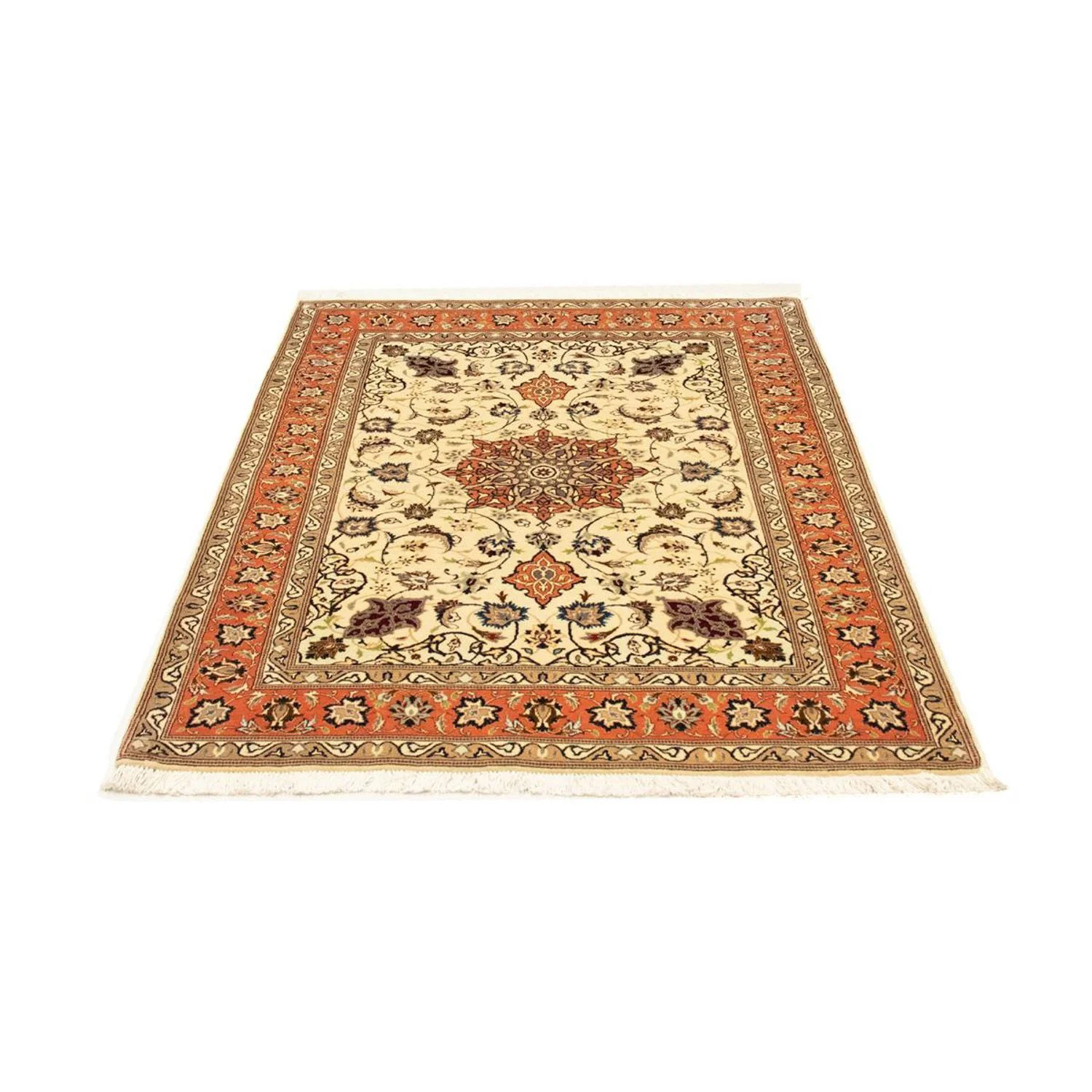 Täbriz - 50 Raj Teppich 151x102cm - Perserteppich - Image 5