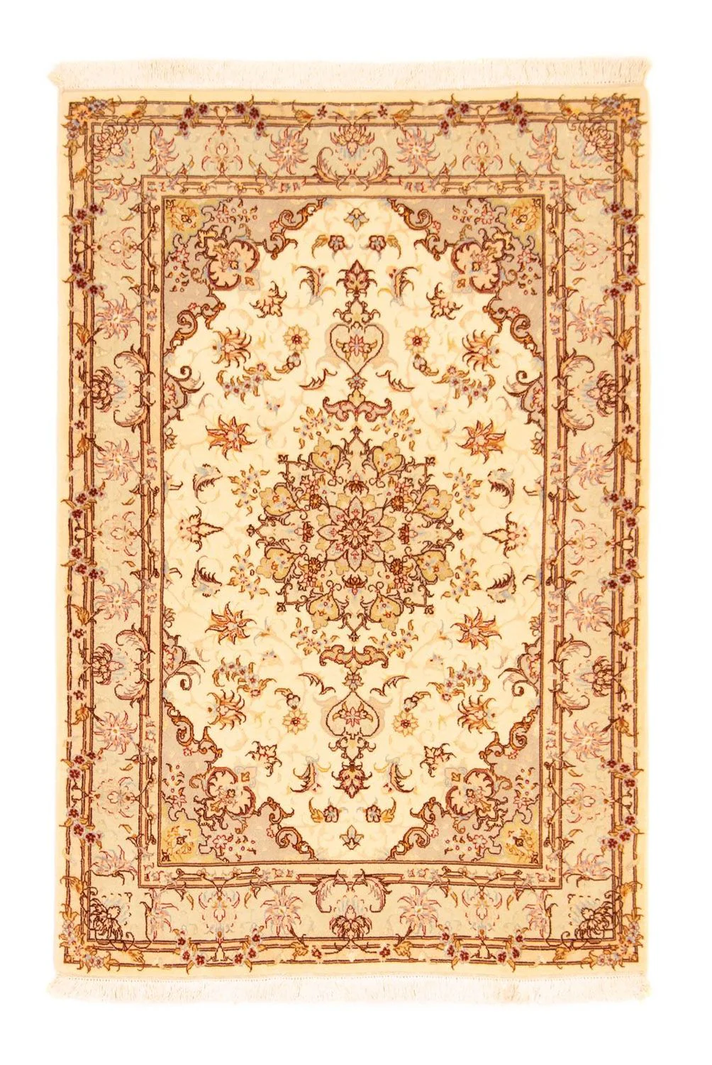 Täbriz - 50 Raj Teppich 152x101cm - Perserteppich
