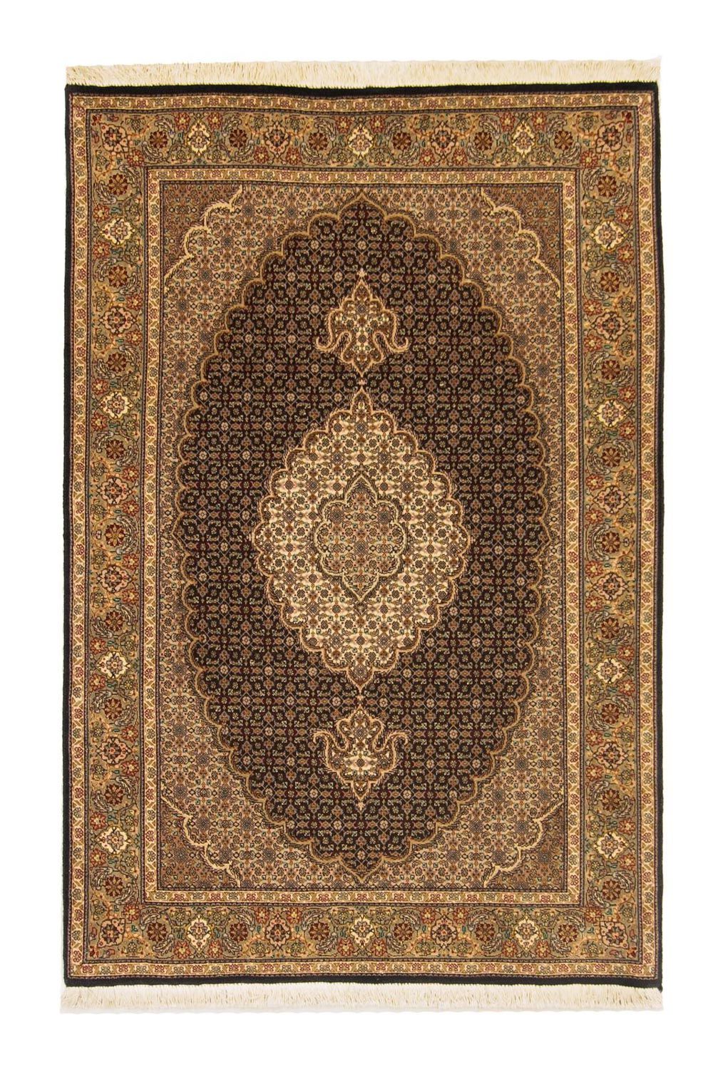 Täbriz - 50 Raj Teppich 153x102cm - Perserteppich