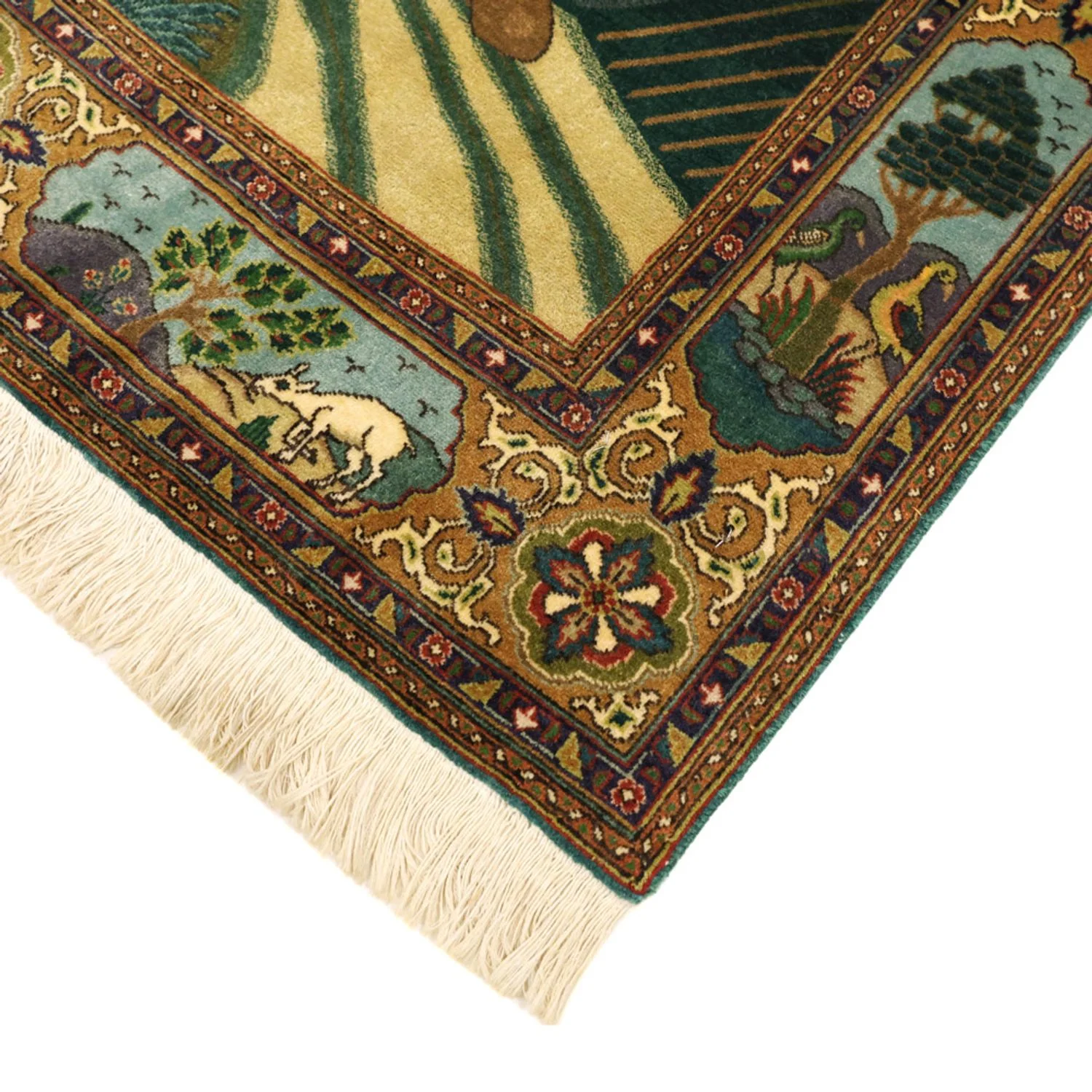 Täbriz - 50 Raj Teppich 153x103cm - Perserteppich - Image 4