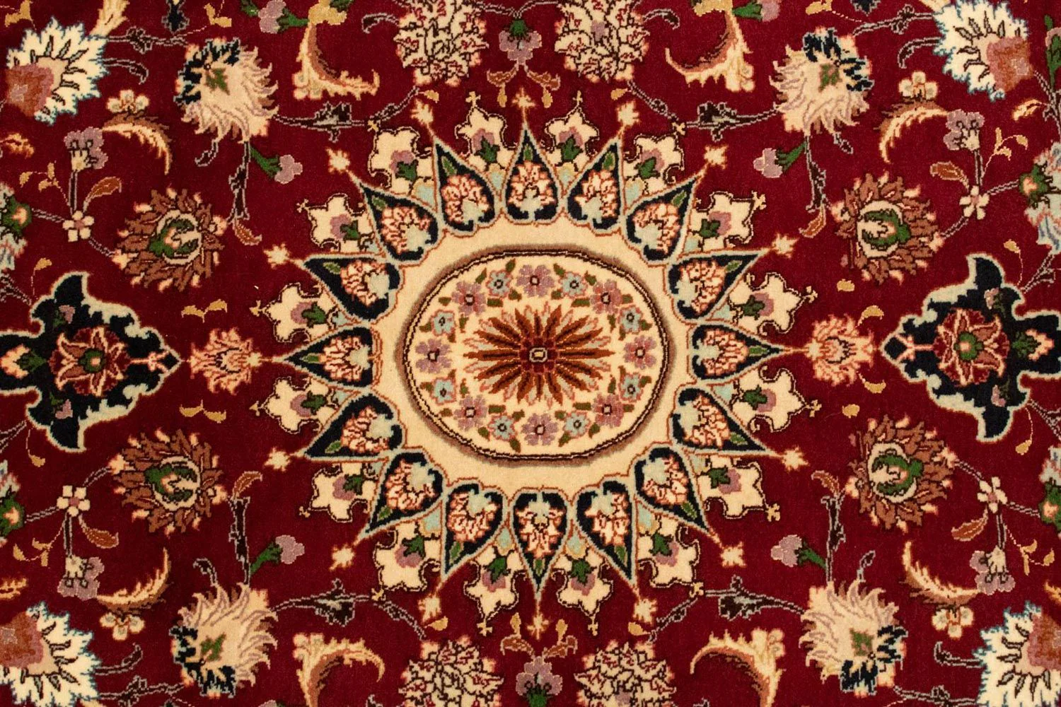 Täbriz - 50 Raj Teppich 154x102cm - Perserteppich - Image 2