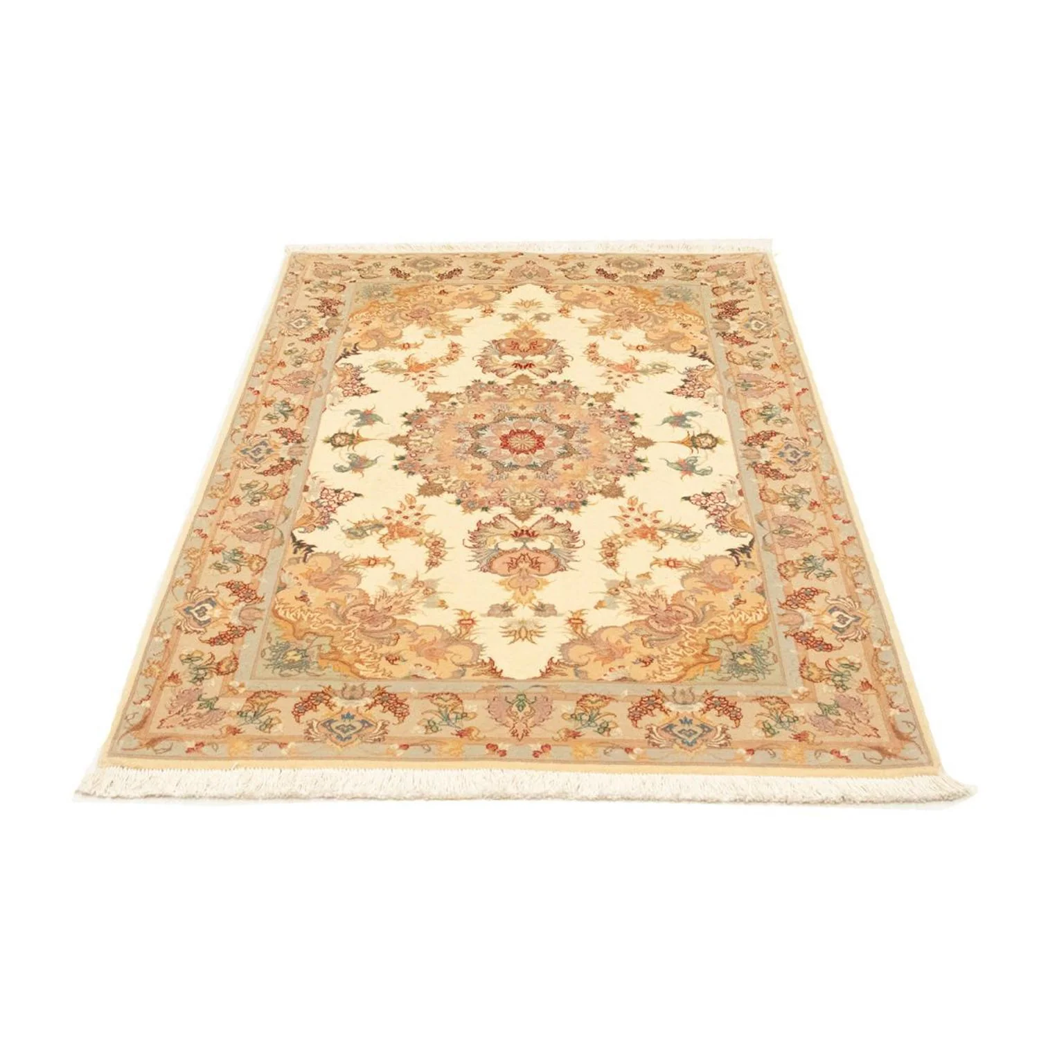 Täbriz - 50 Raj Teppich 154x102cm - Perserteppich - Image 5